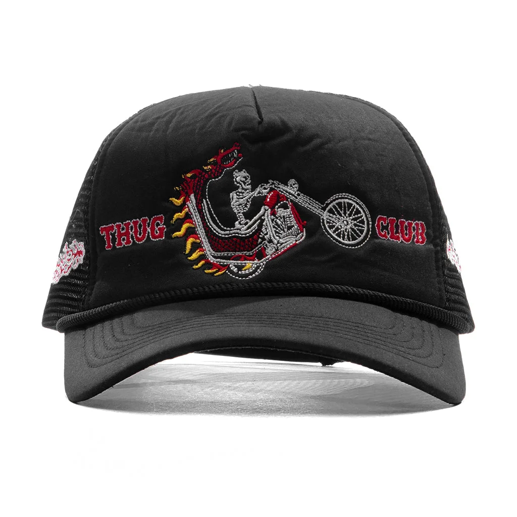 DRAGON CHOPPER CAP - BLACK - 1