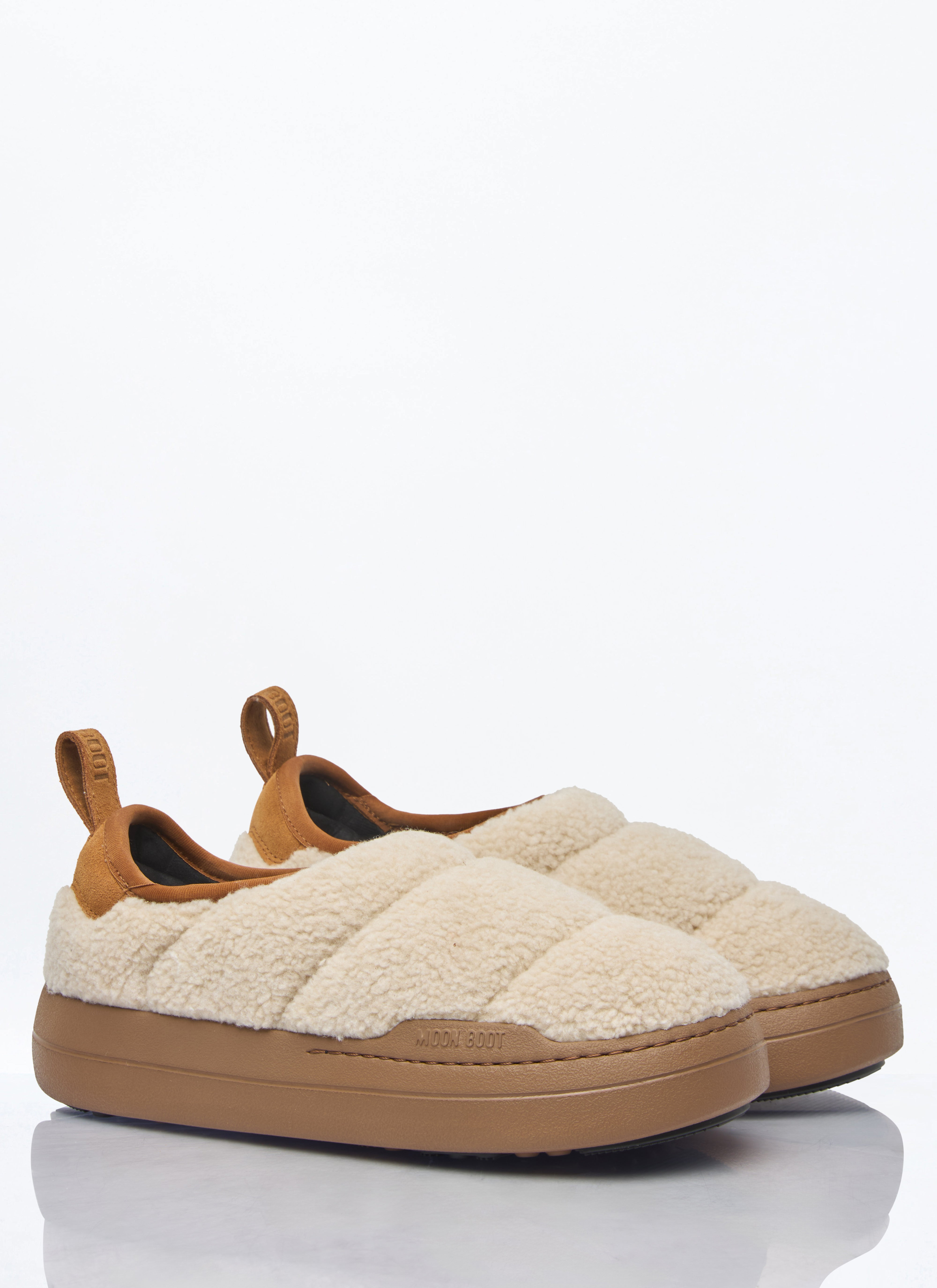Moon Boot Women Park Puffer Fleece Slip-On Shoes - 3