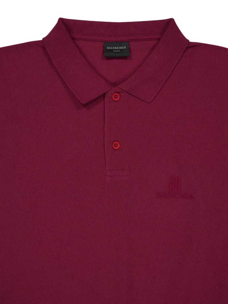 embroidered-logo polo shirt 3