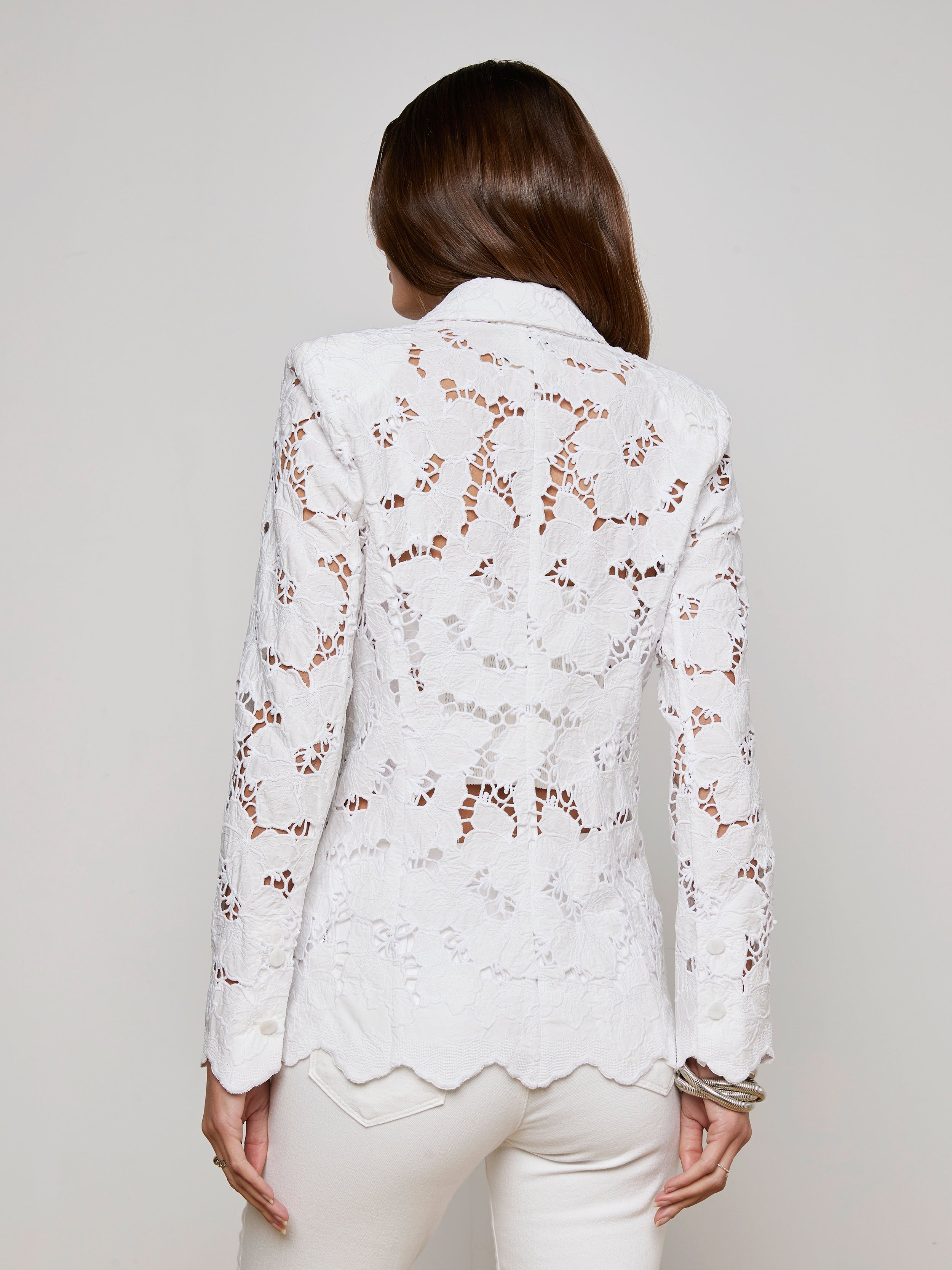 Clementine Lace Blazer - 5