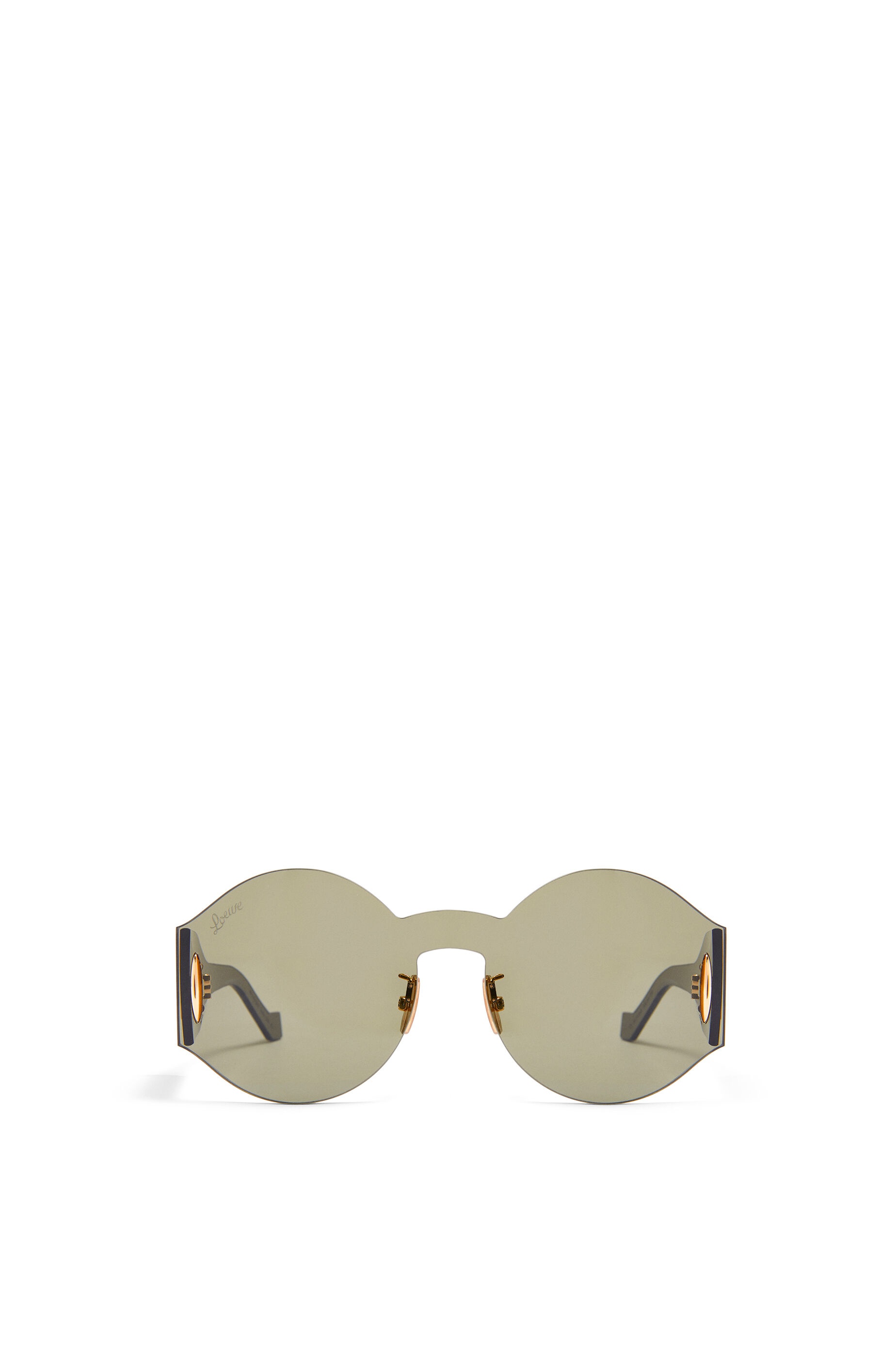 Round mask sunglasses in nylon - 1