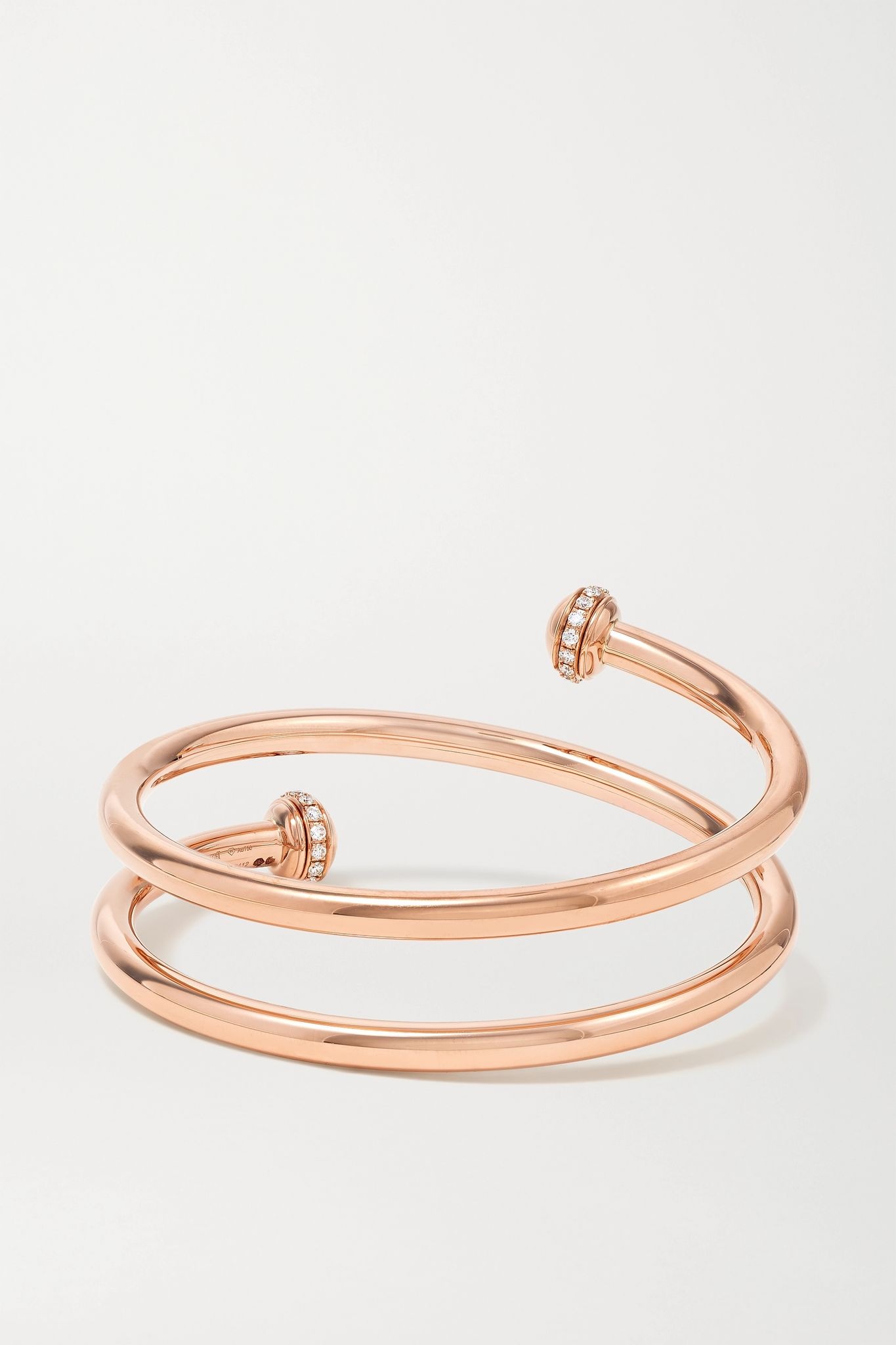 Possession 18-karat rose gold diamond bangle - 3