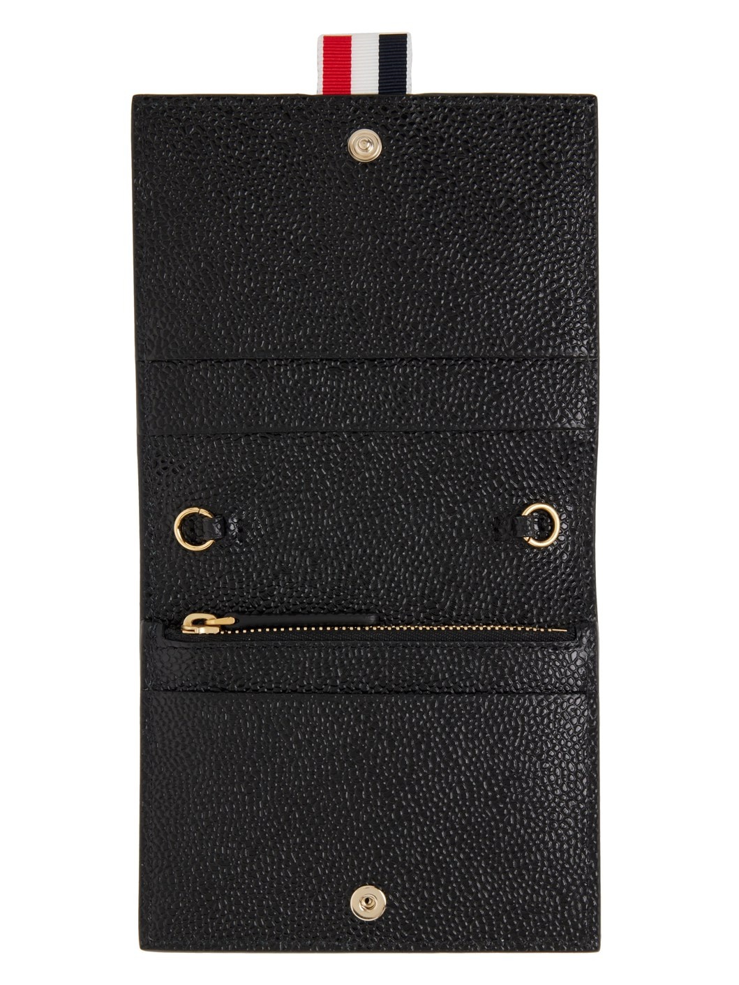 Black Leather Card Holder - 3