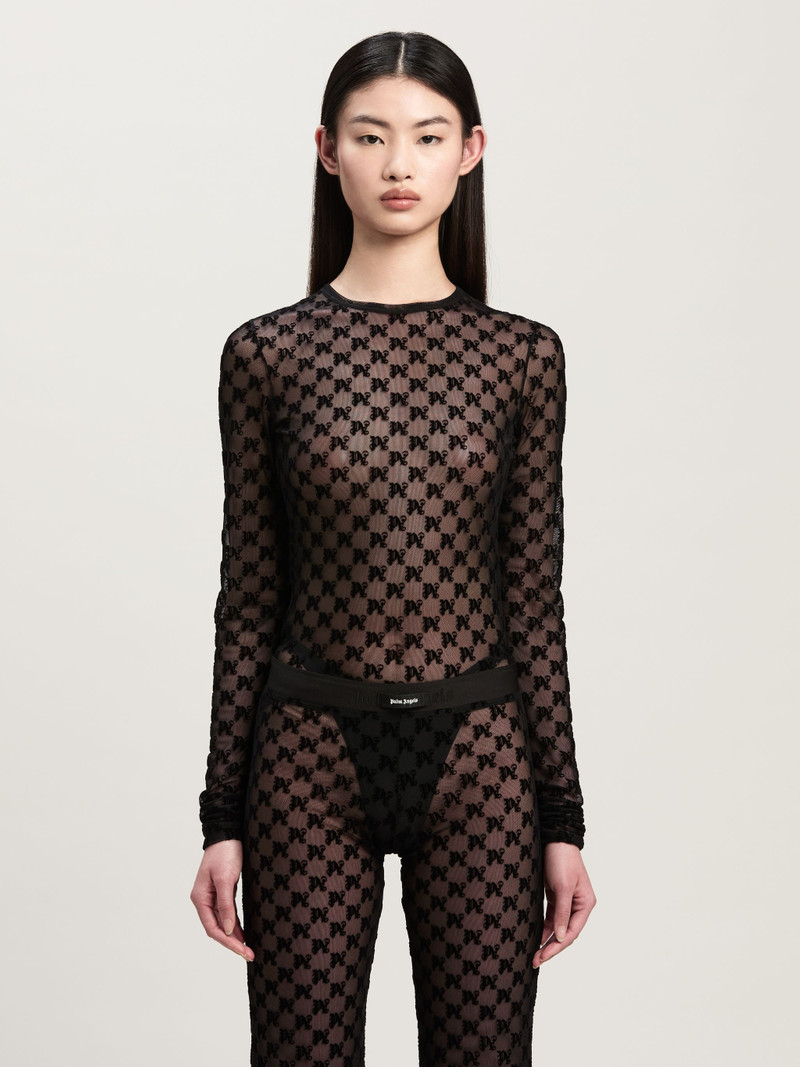 Monogram Tulle Top 3