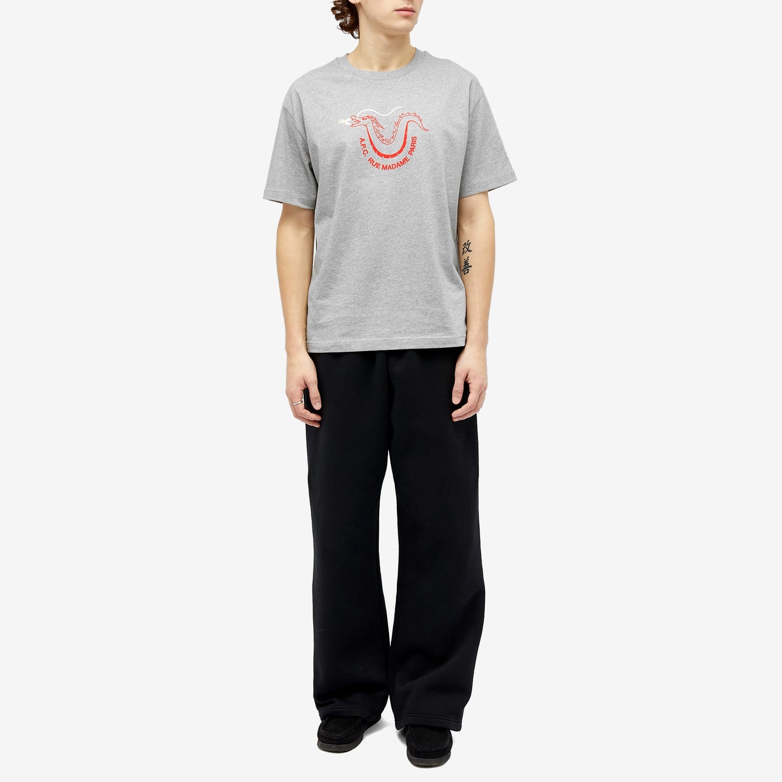 A.P.C. CNY Fire T-Shirt - 4