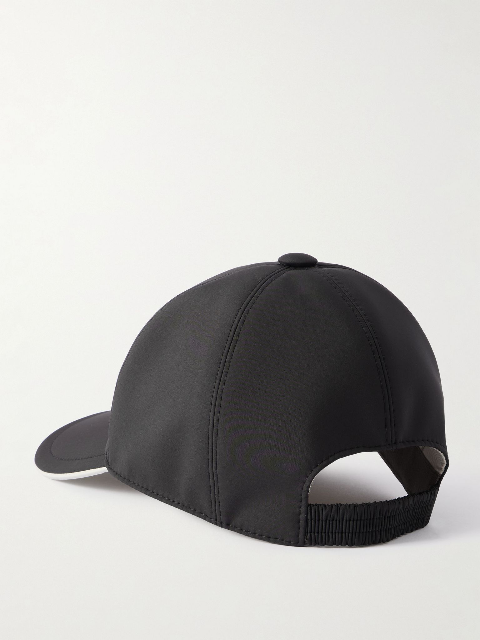 Logo-Embroidered Storm System® Shell Baseball Cap Black - 3