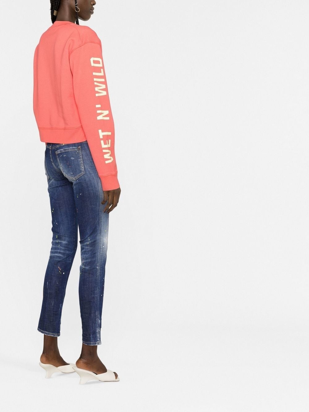 logo-print sweatshirt - 3