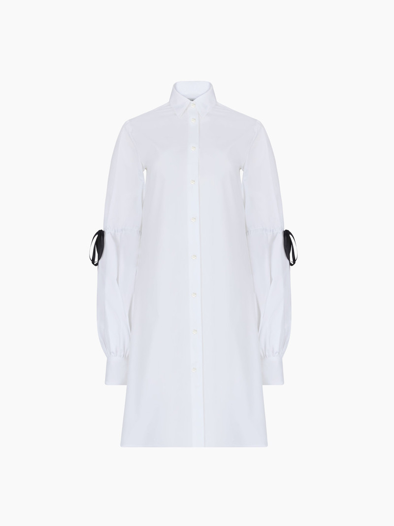 Shirt Dress With Bow Details 1