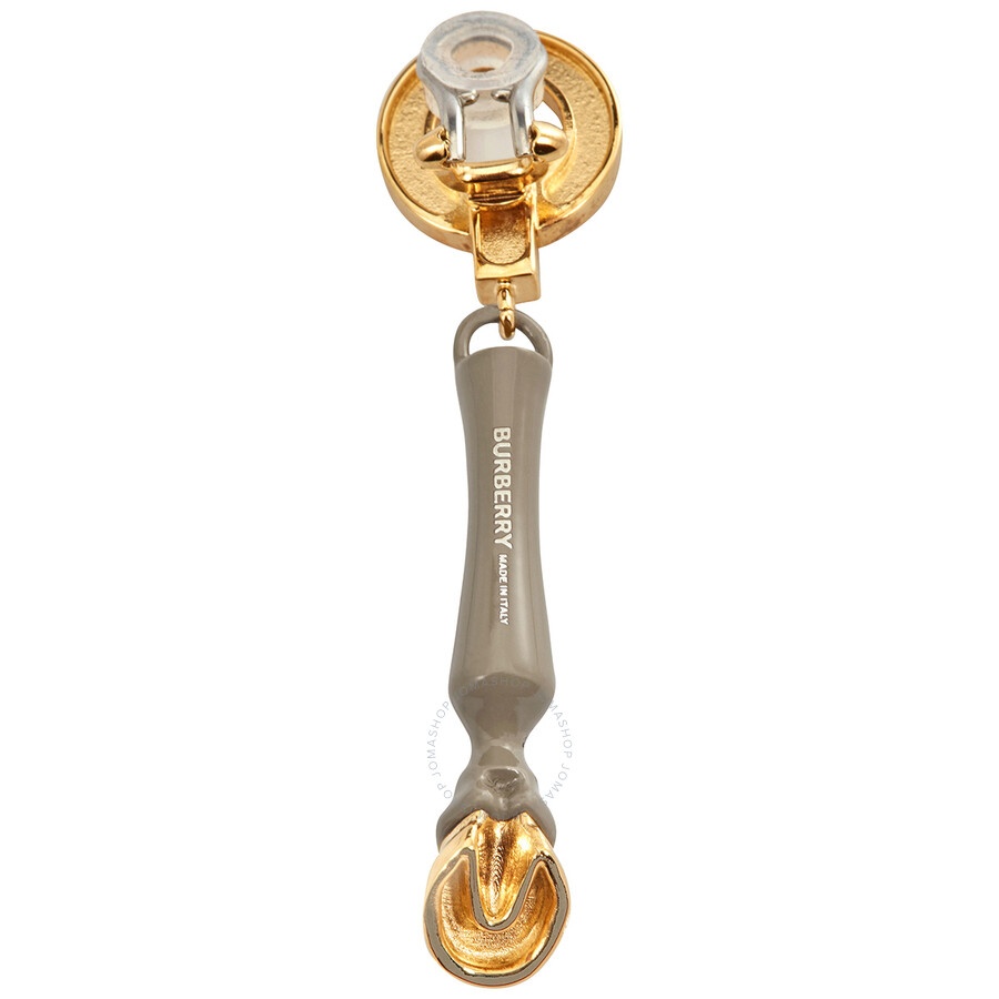 イヤリング [BURBERRY] Ladies Gold-plated And Resin Hoof Drop Earrings Burberry Burberry Ladies Gold-plated And Resin Hoof Drop
