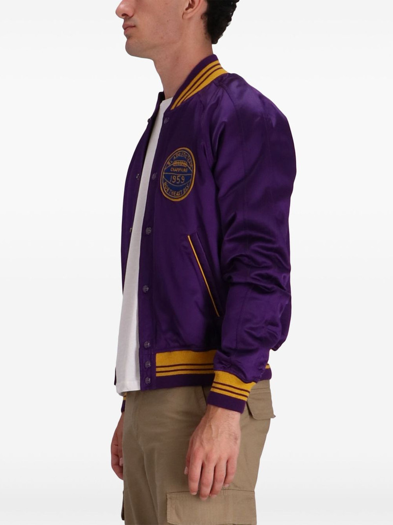 stripe-detailing bomber jacket 3