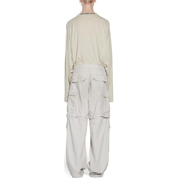 Balenciaga Large Cargo Pants 'Light Grey' 746493TKP271400 - 3