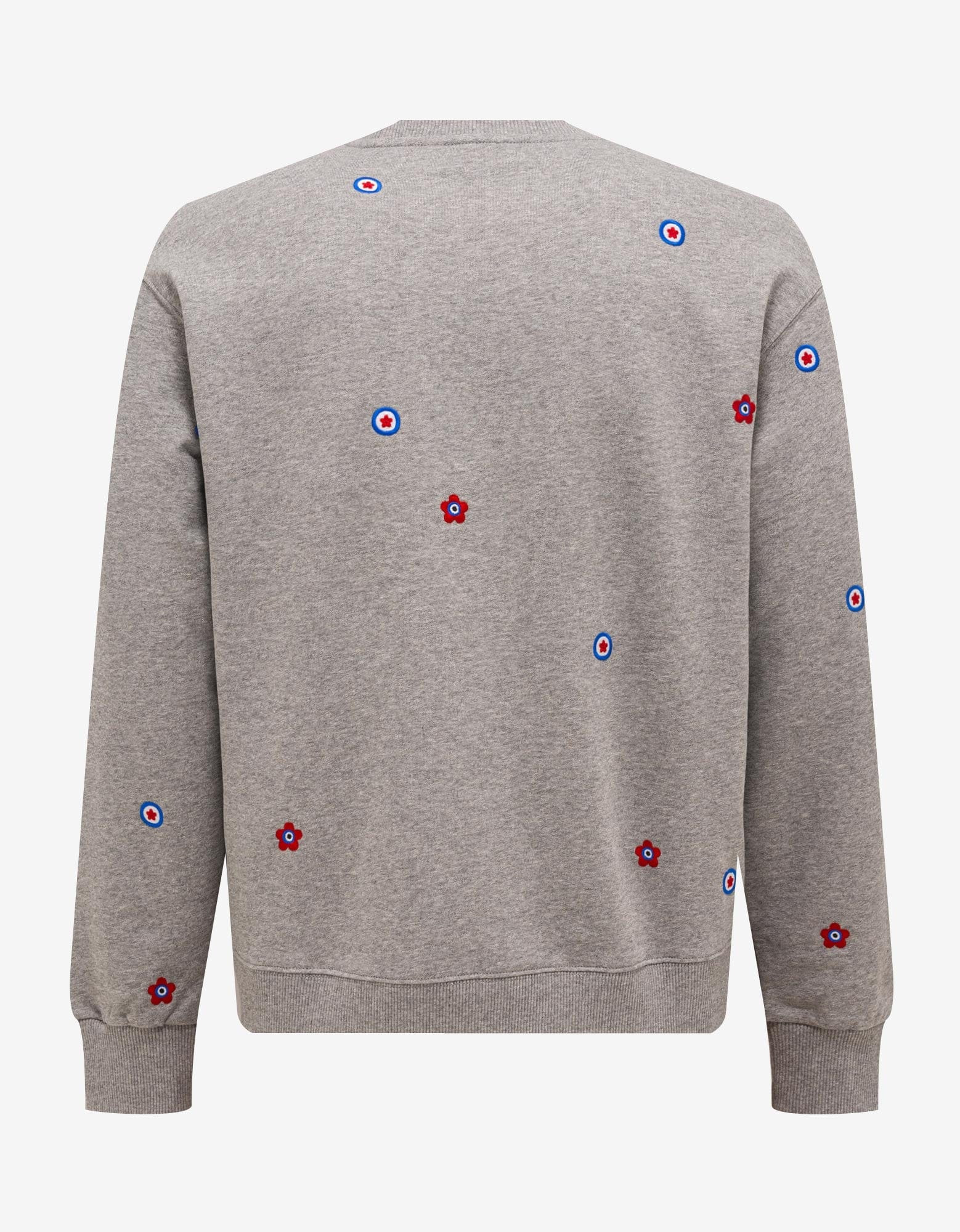 Kenzo Grey 'Kenzo Target' Embroidered Sweatshirt - 2