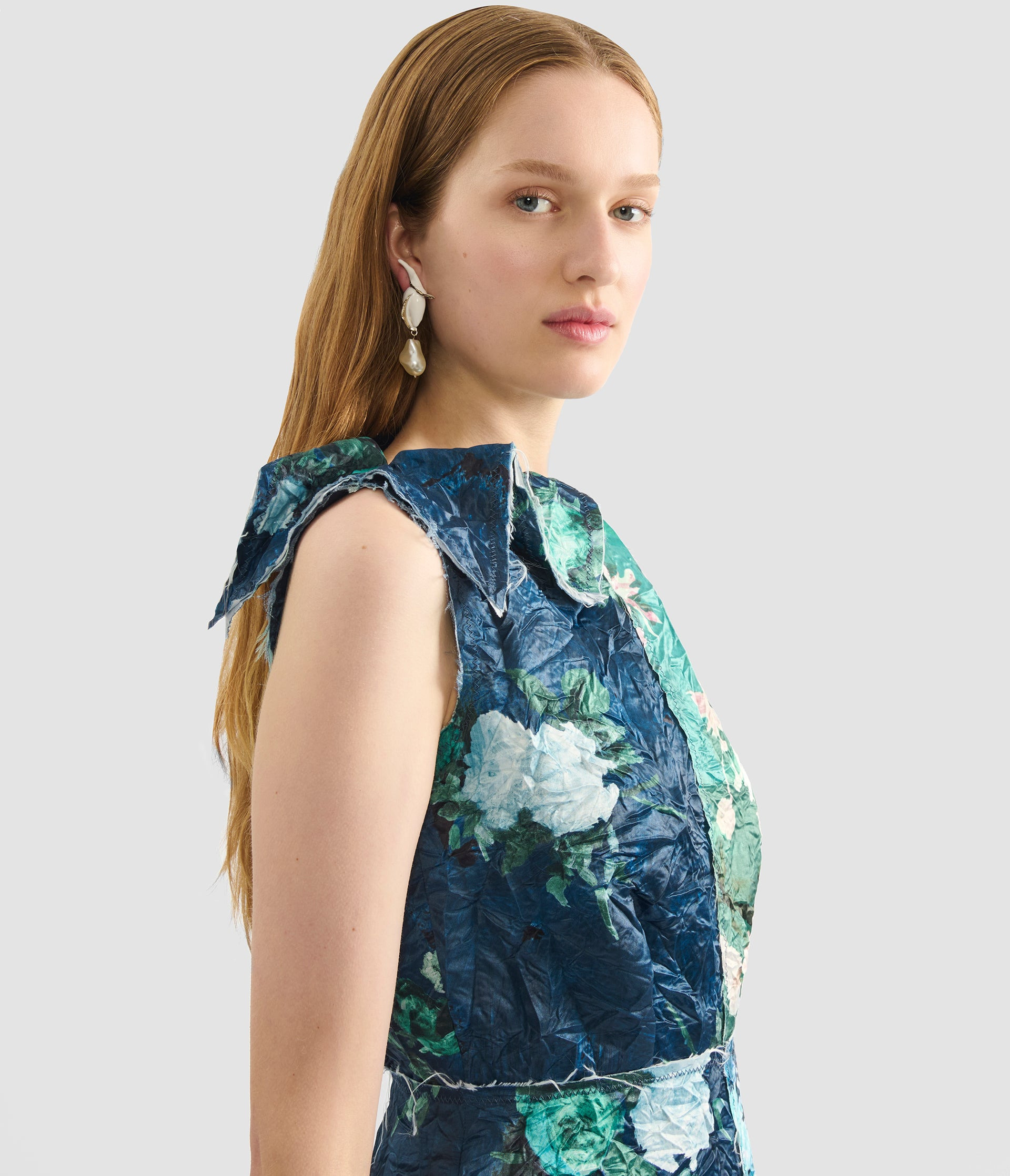 SHORT SLEEVE COCKTAIL DRESS - 5