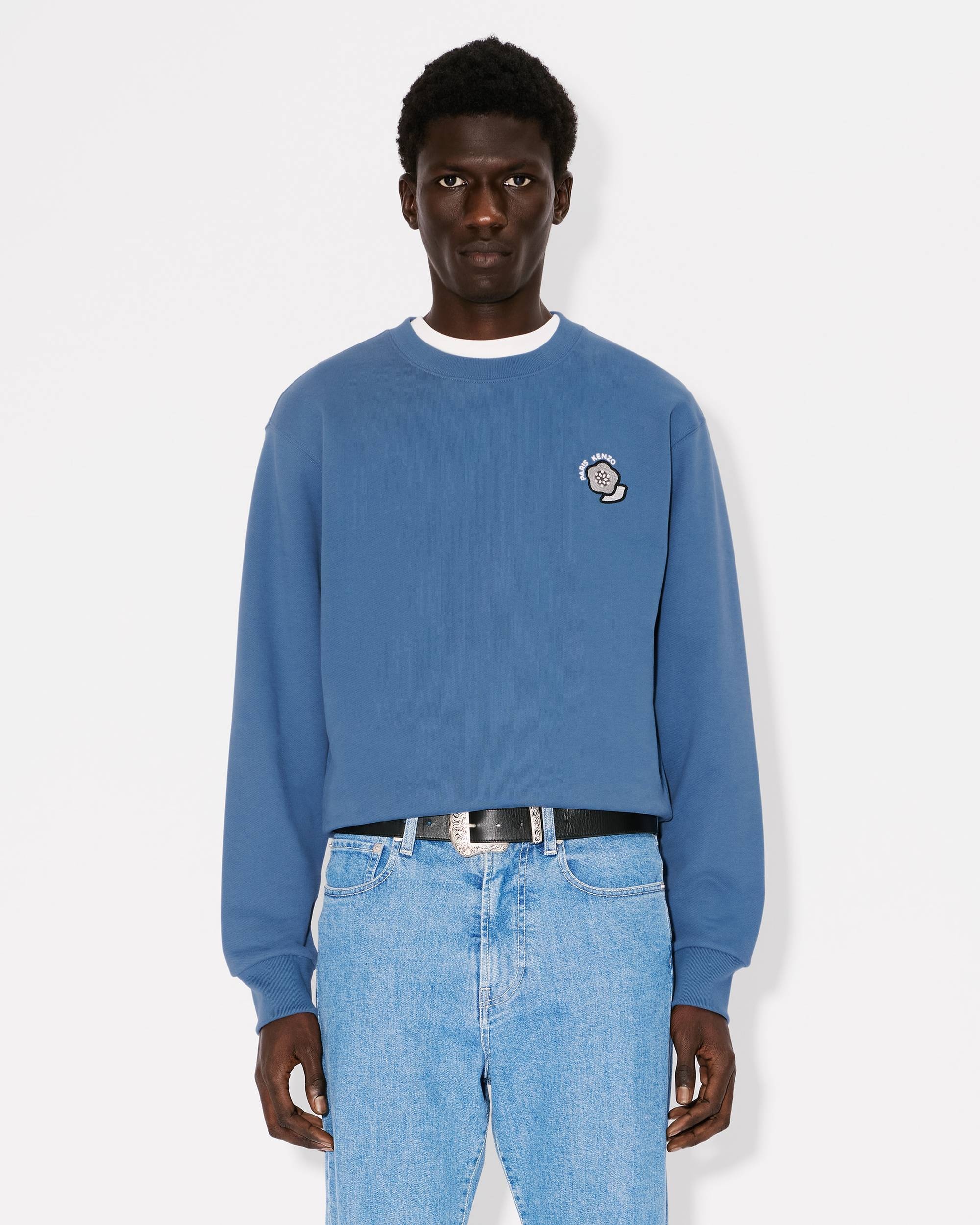 'KENZO Pop' embroidered sweatshirt in cotton - 3