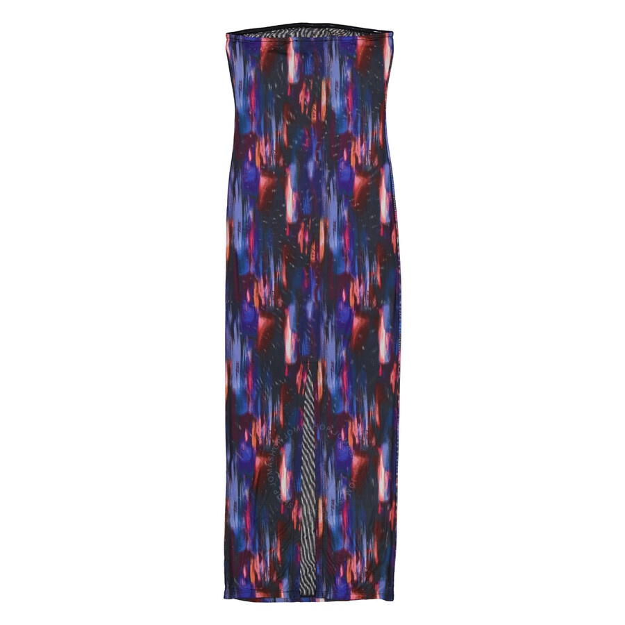 Rotate Multicolor Printed Maxi Tube Dress - 7
