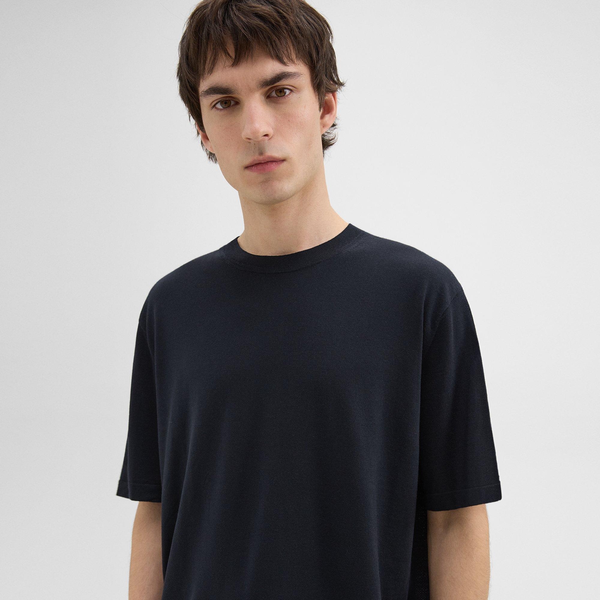 Relaxed Tee in Regal Wool - 5