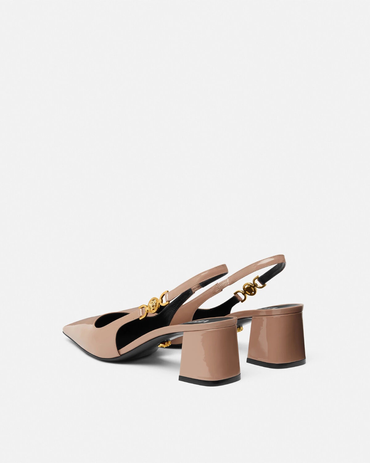 Medusa '95 Low Block Slingback Pumps - 4