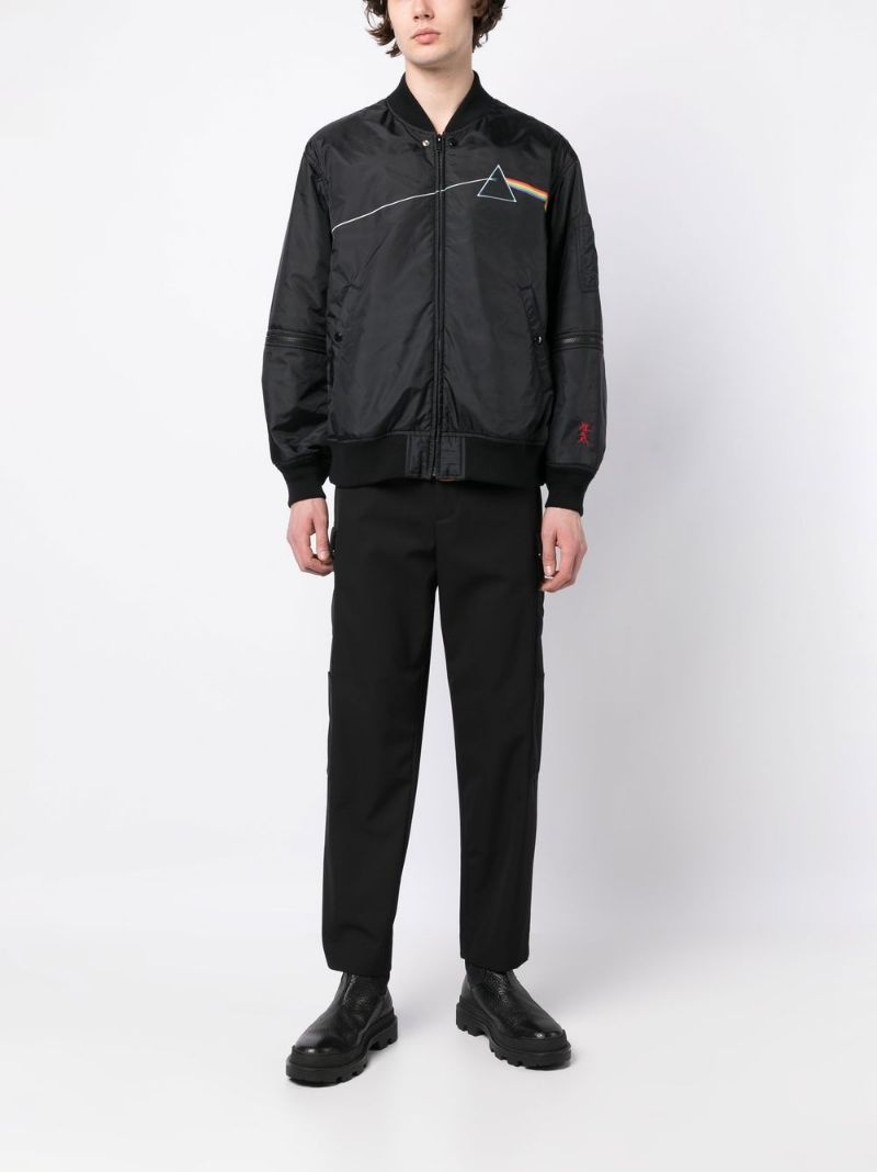 The Dark Side of the Moon-print bomber jacket - 2