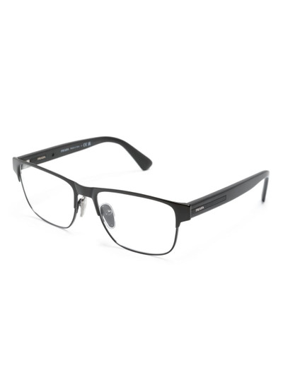 Prada rectangle-frame glasses outlook