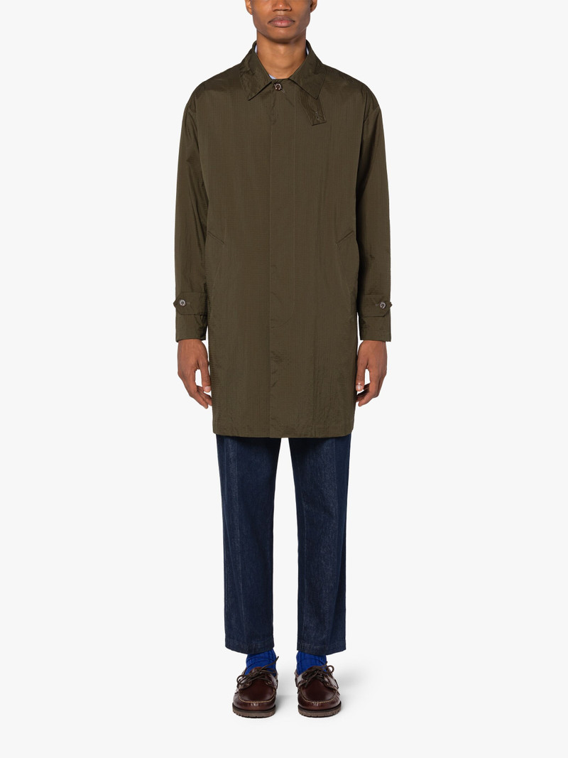 Mackintosh SOHO KHAKI NYLON PACKABLE RAINCOAT outlook
