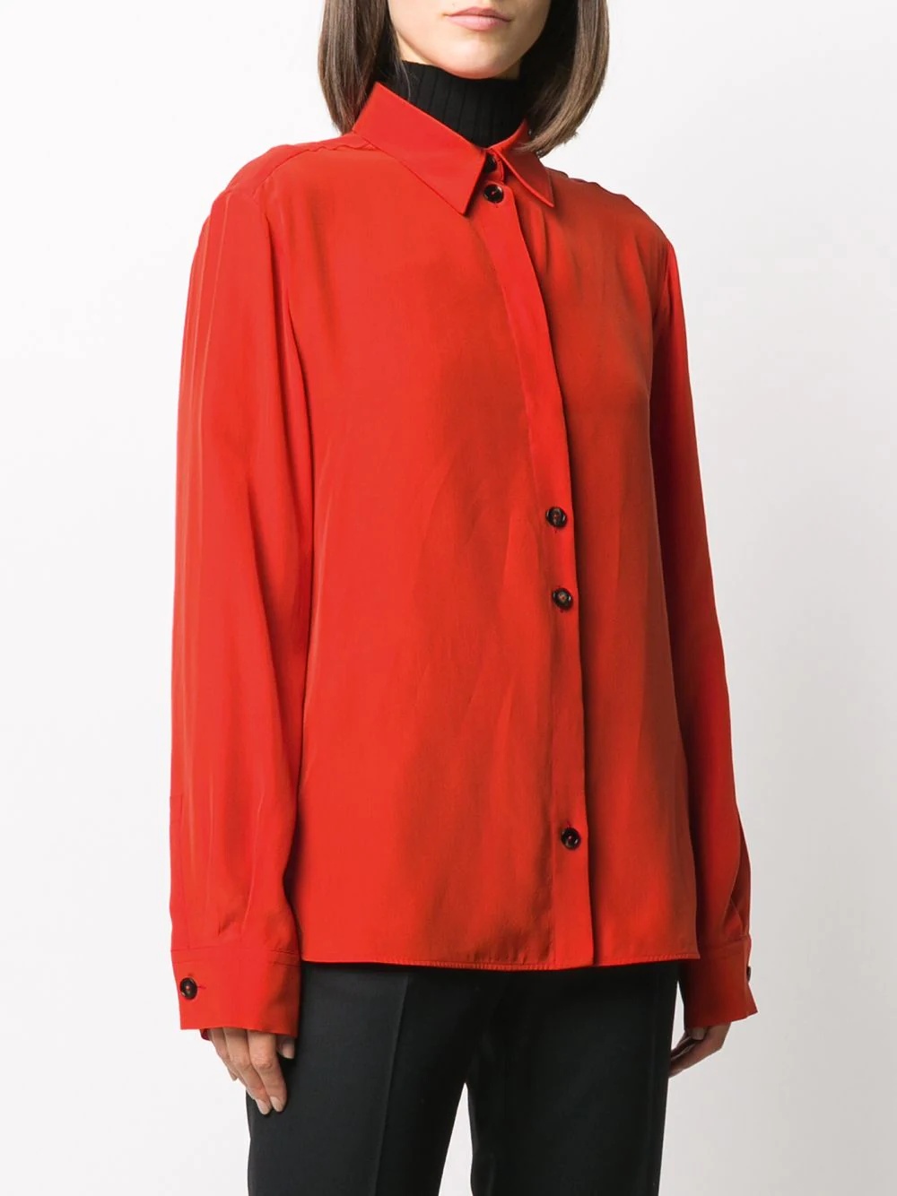 long-sleeve button-up shirt - 3