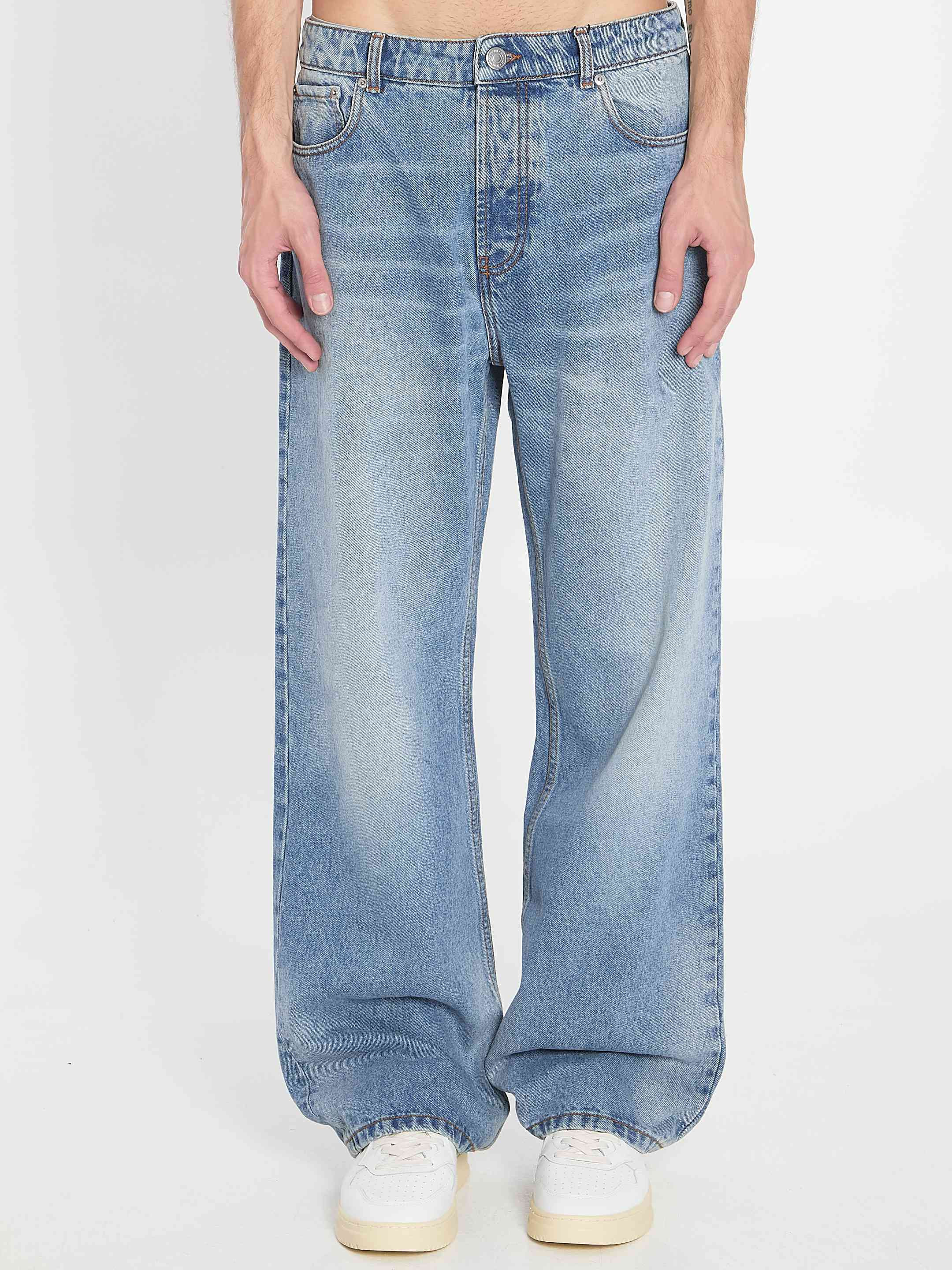 Ami Paris Men Large Fit Jeans - 1