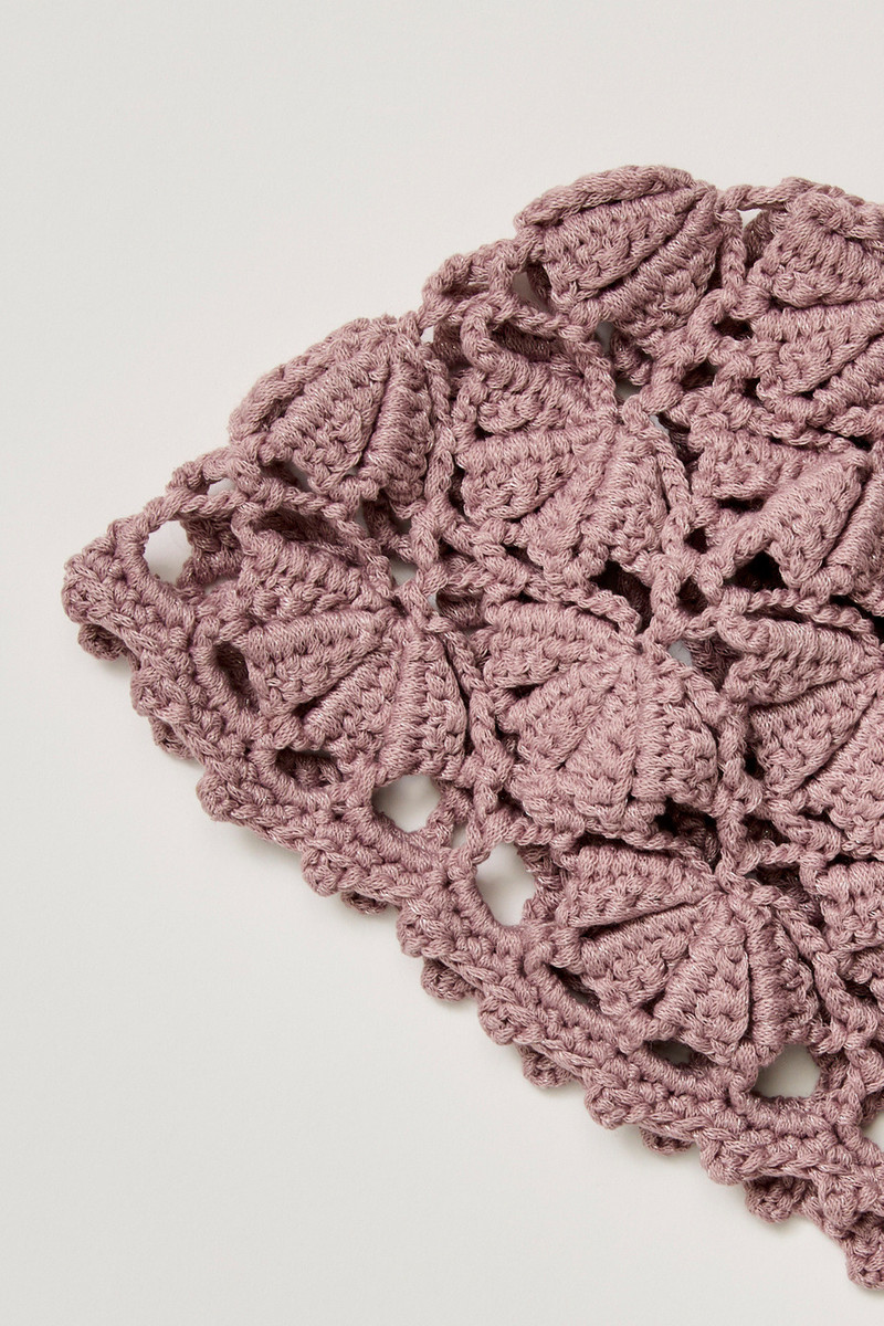 Cora Crochet Knit Skull Cap 3
