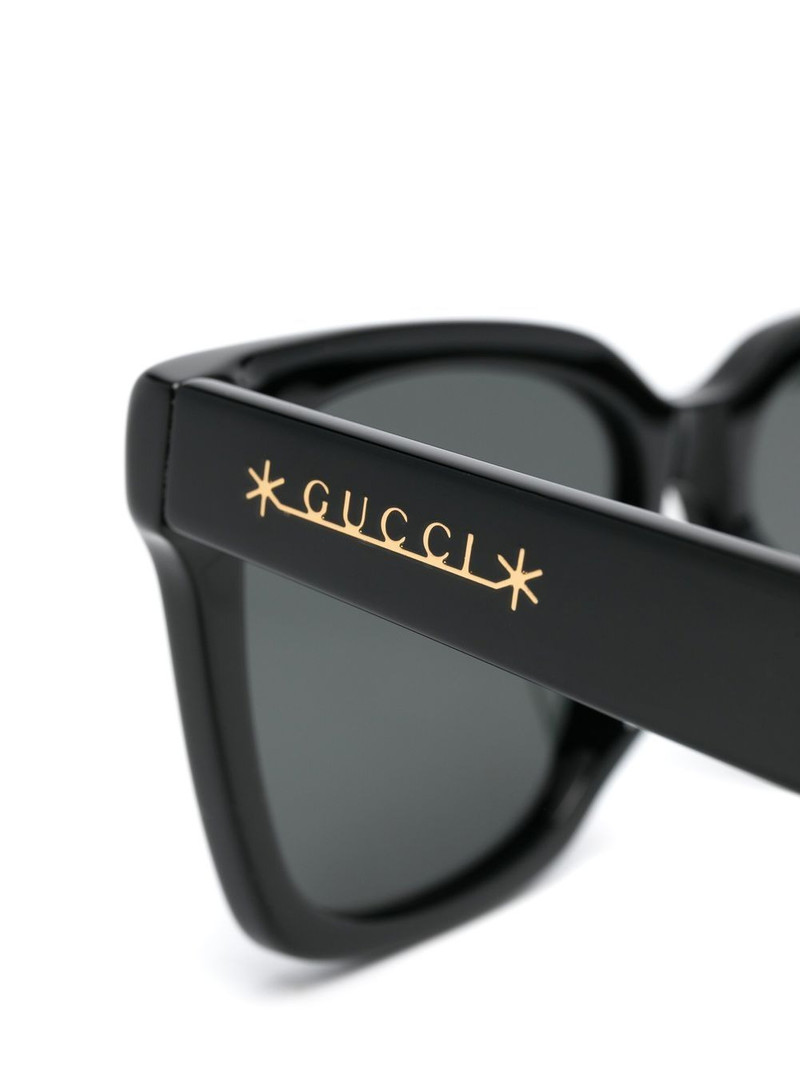 square-frame logo sunglasses 3
