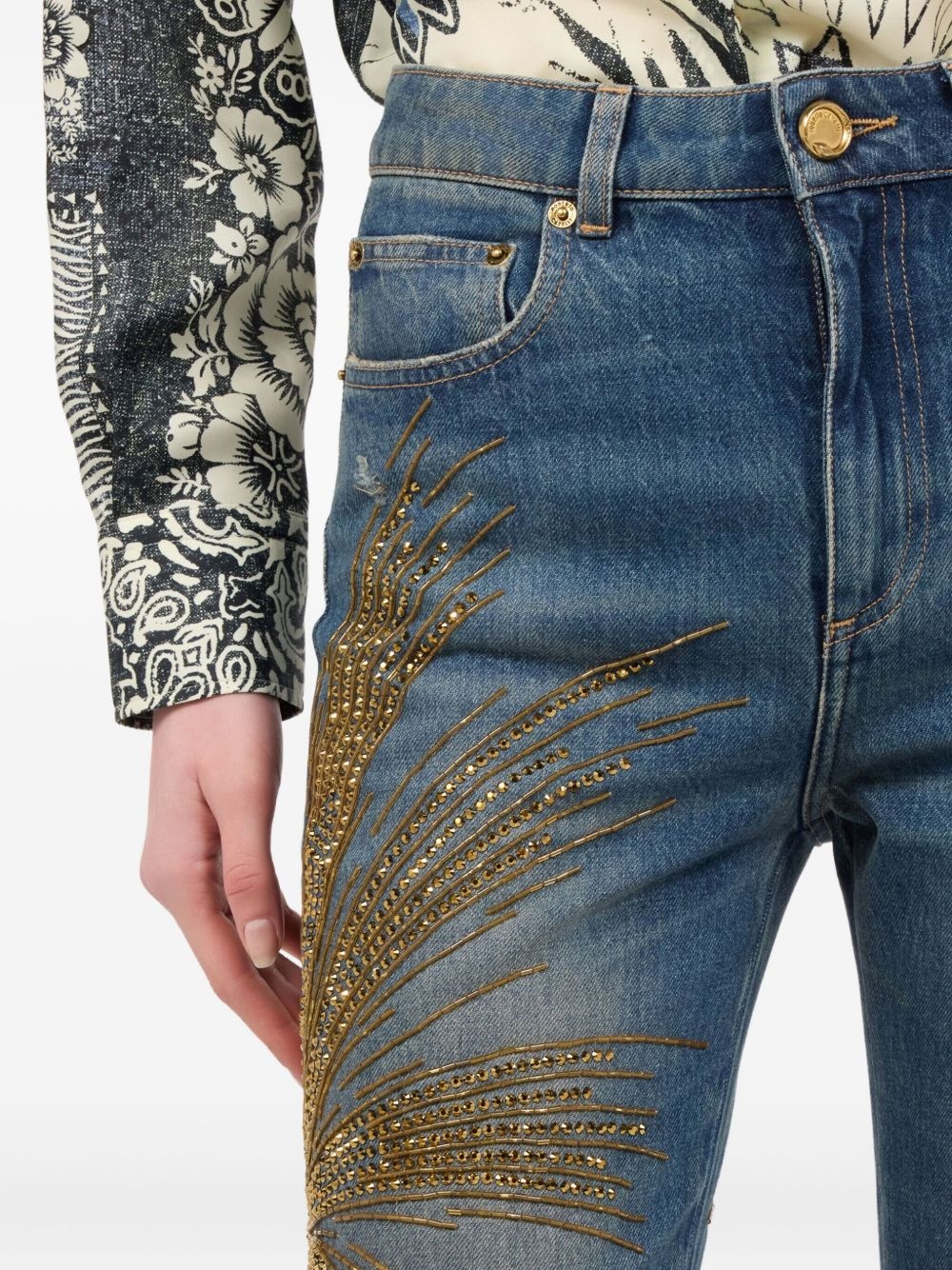 straight-leg jeans - 5