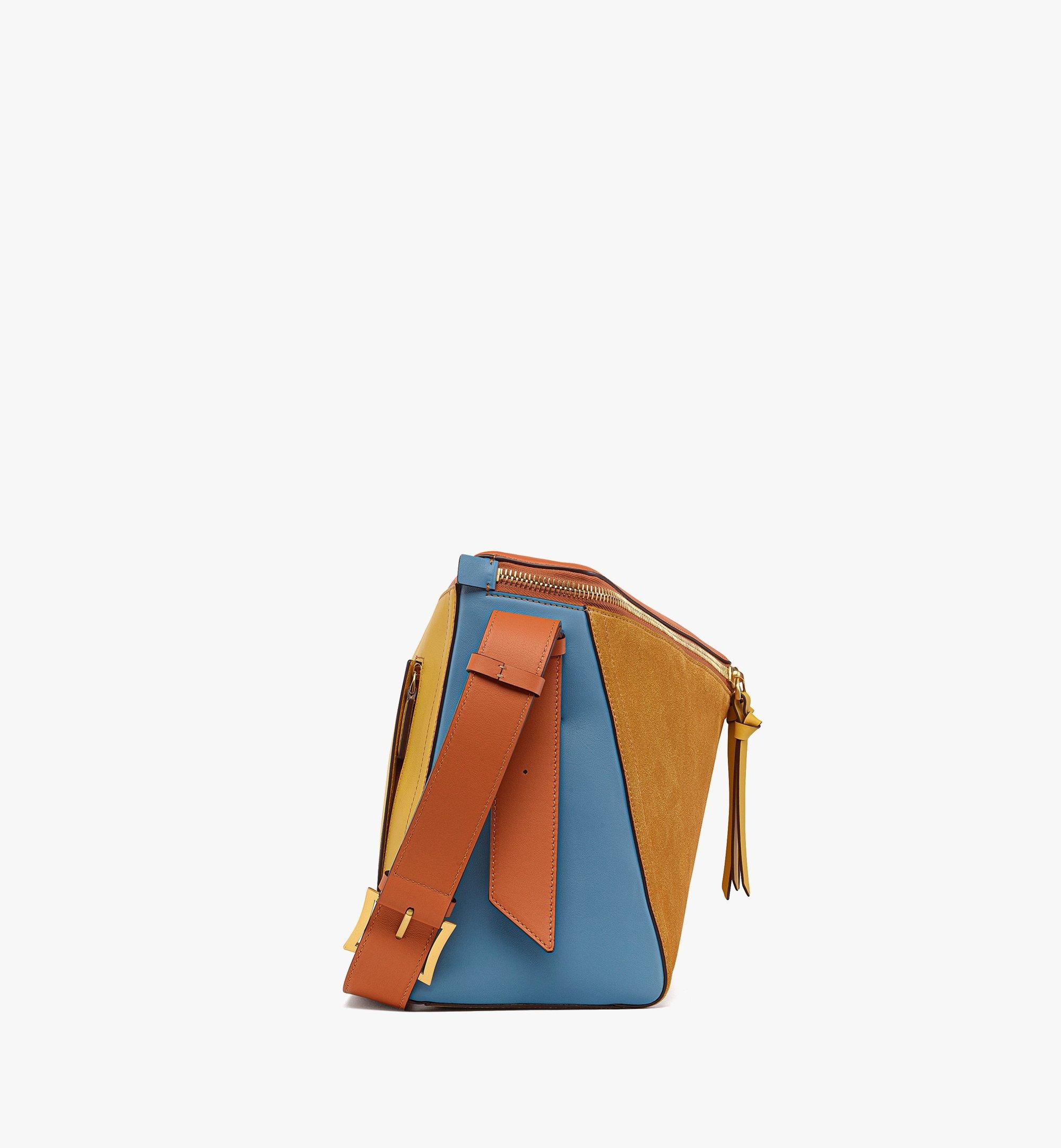 Diamant 3D Shoulder Bag in Suede and Calf Leather - 3