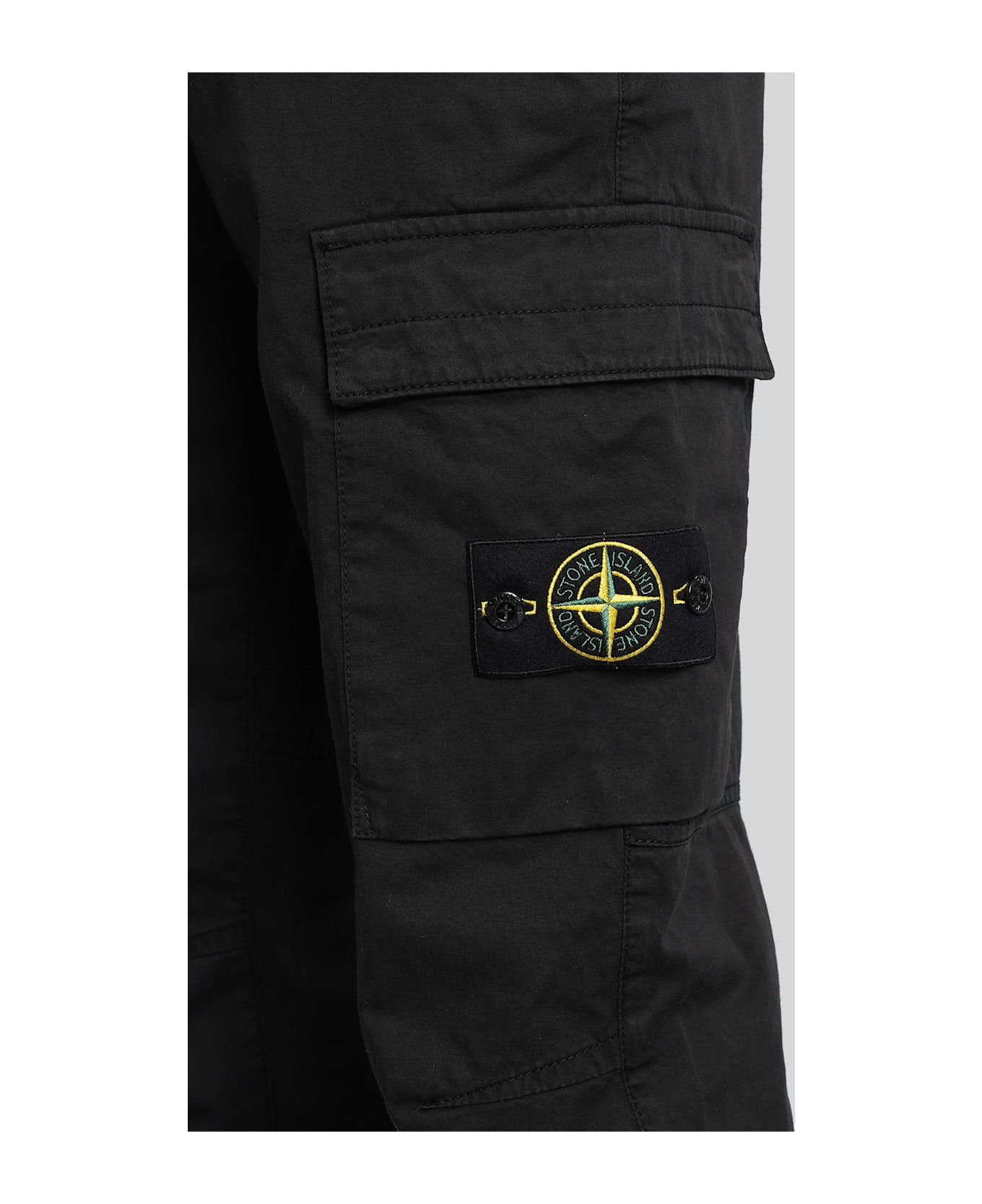 Pants In Black Cotton - 5