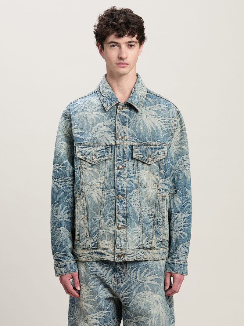 Palms wash Denim Jacket 3