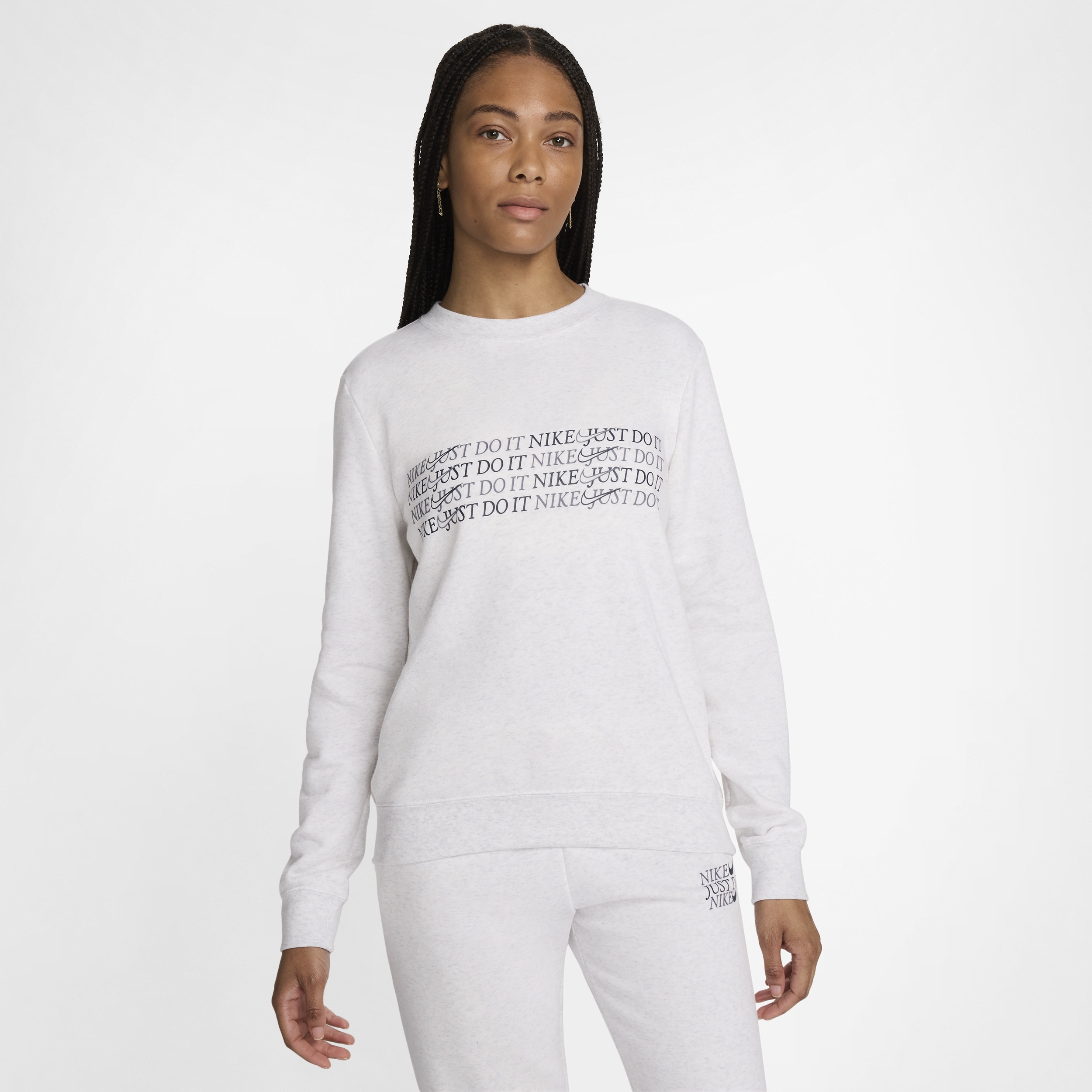 Nike Sportswear Club Fleece Women's Crew-Neck Sweatshirt - 1