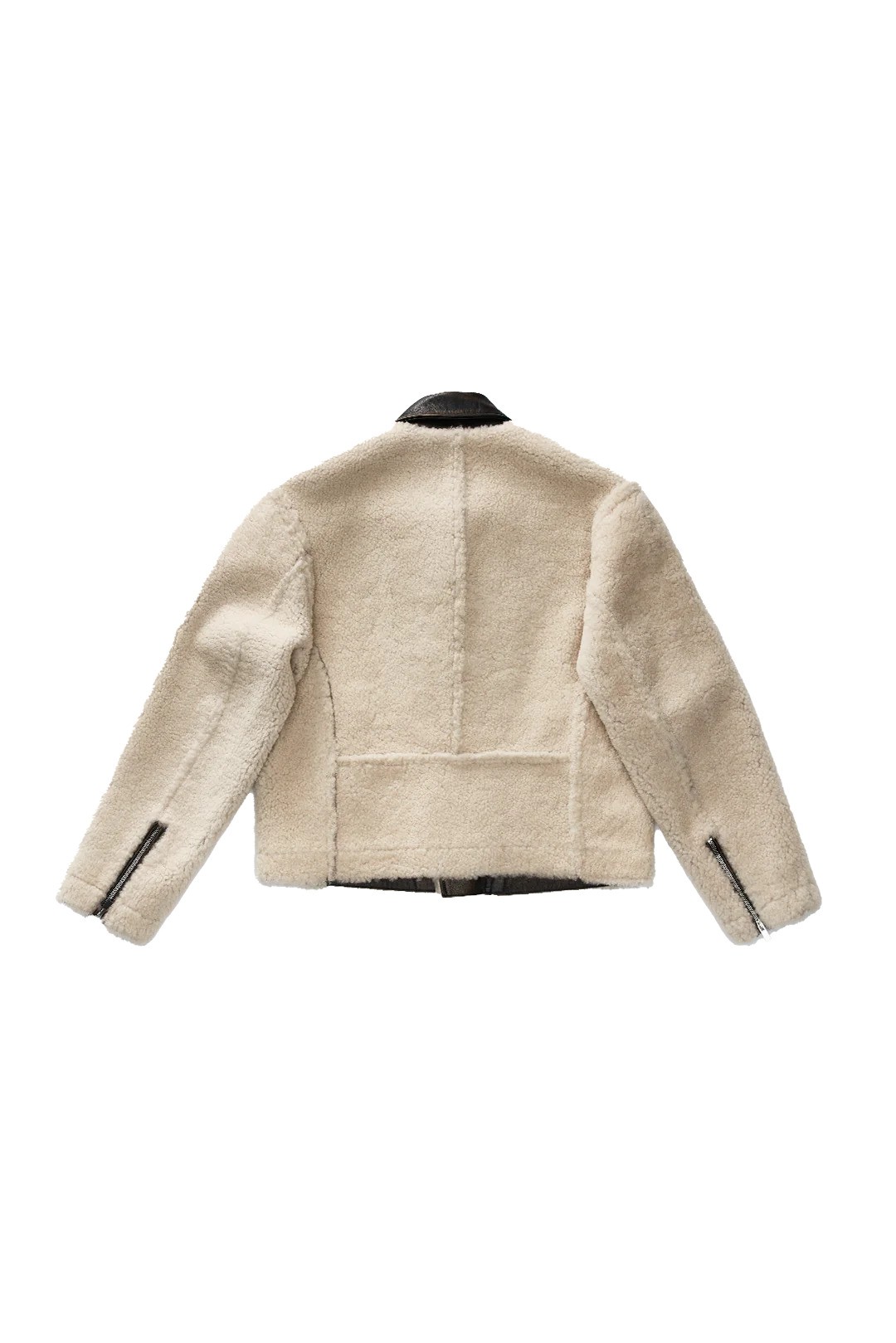 424 Reversible Shearling Biker Jacket - 2