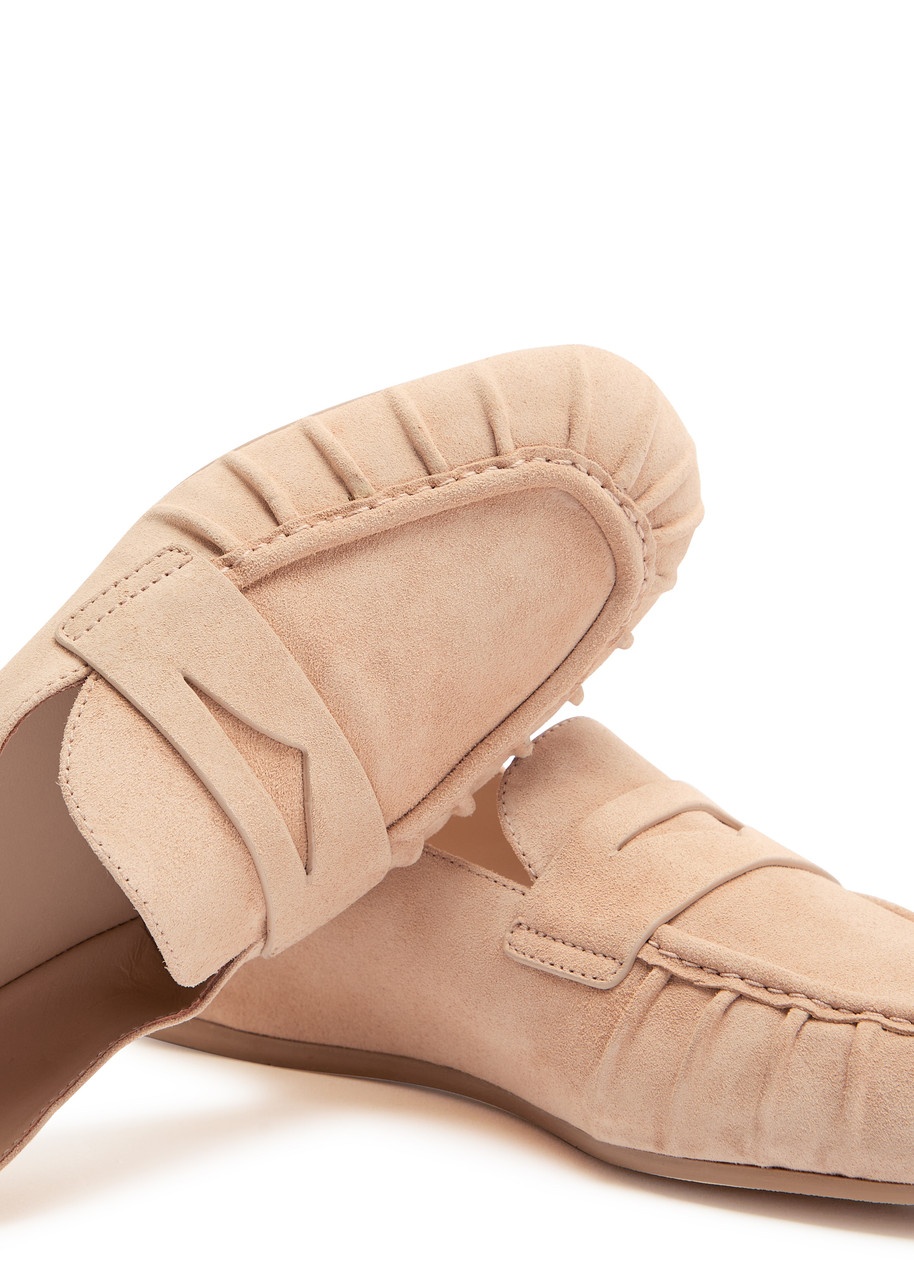 Stuart Weitzman Brooks Suede Loafers - 4