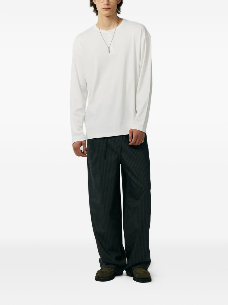 Dunst buttoned long-sleeve T-shirt outlook