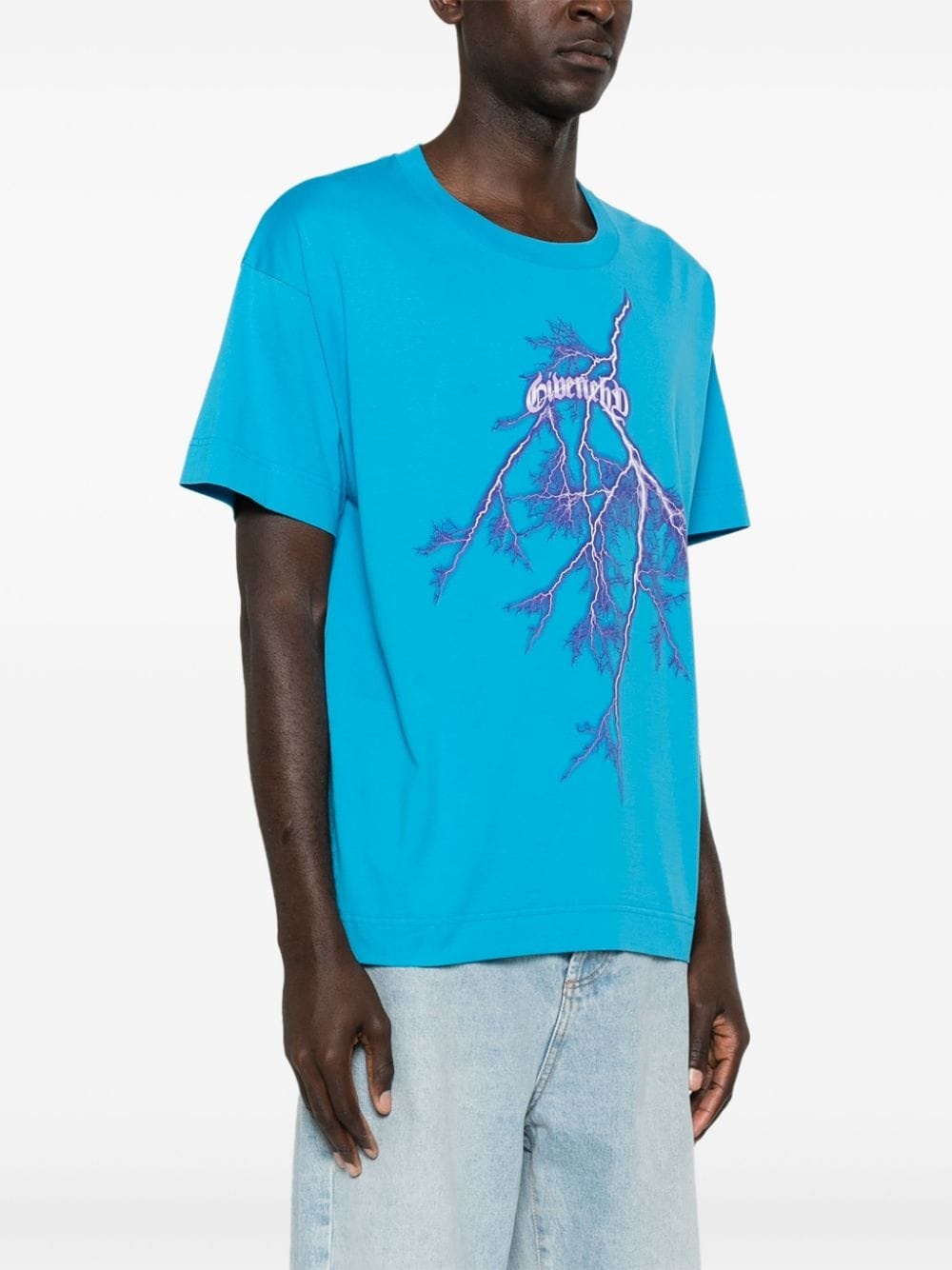 logo-print cotton T-shirt - 3