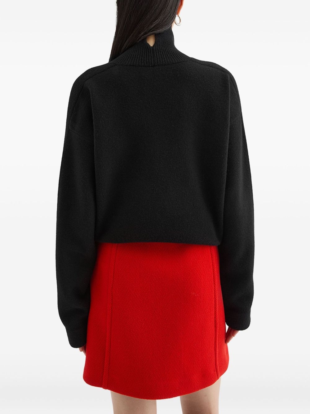 high-neck sweater - 4