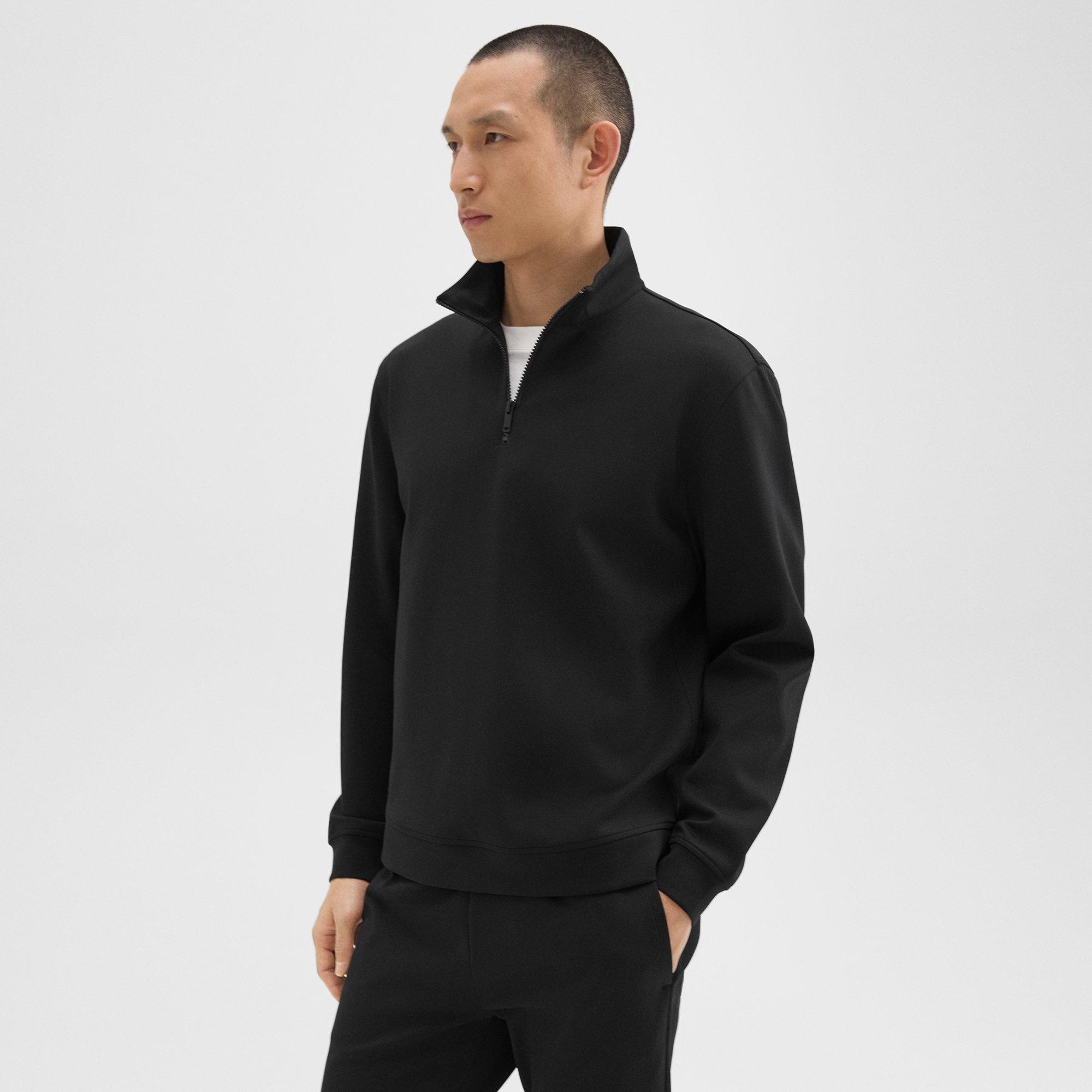 Quarter-Zip Sweatshirt in Scuba - 3
