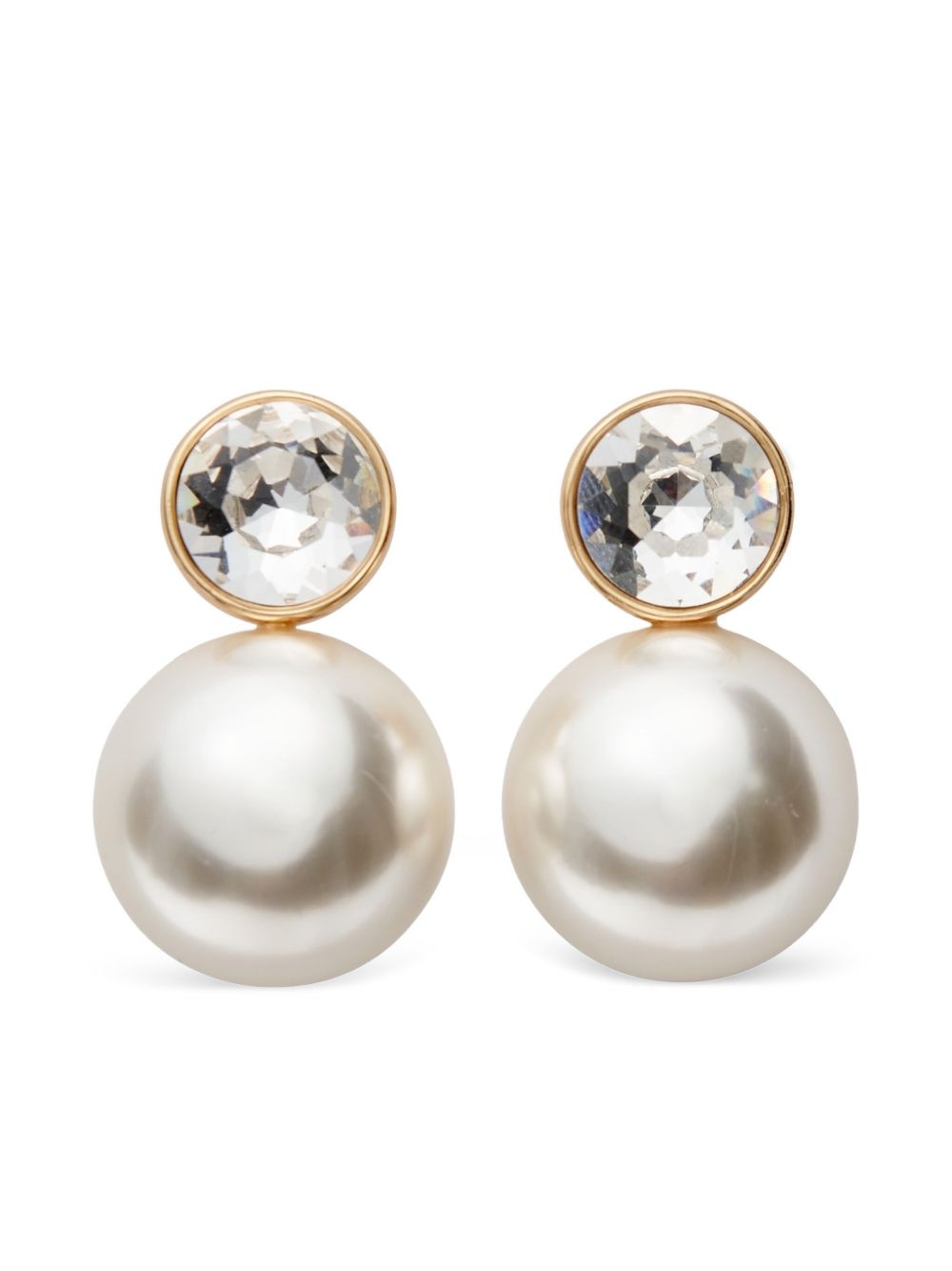 pearl drop earrings - 1