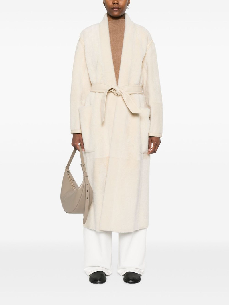Max Mara shearling coat outlook