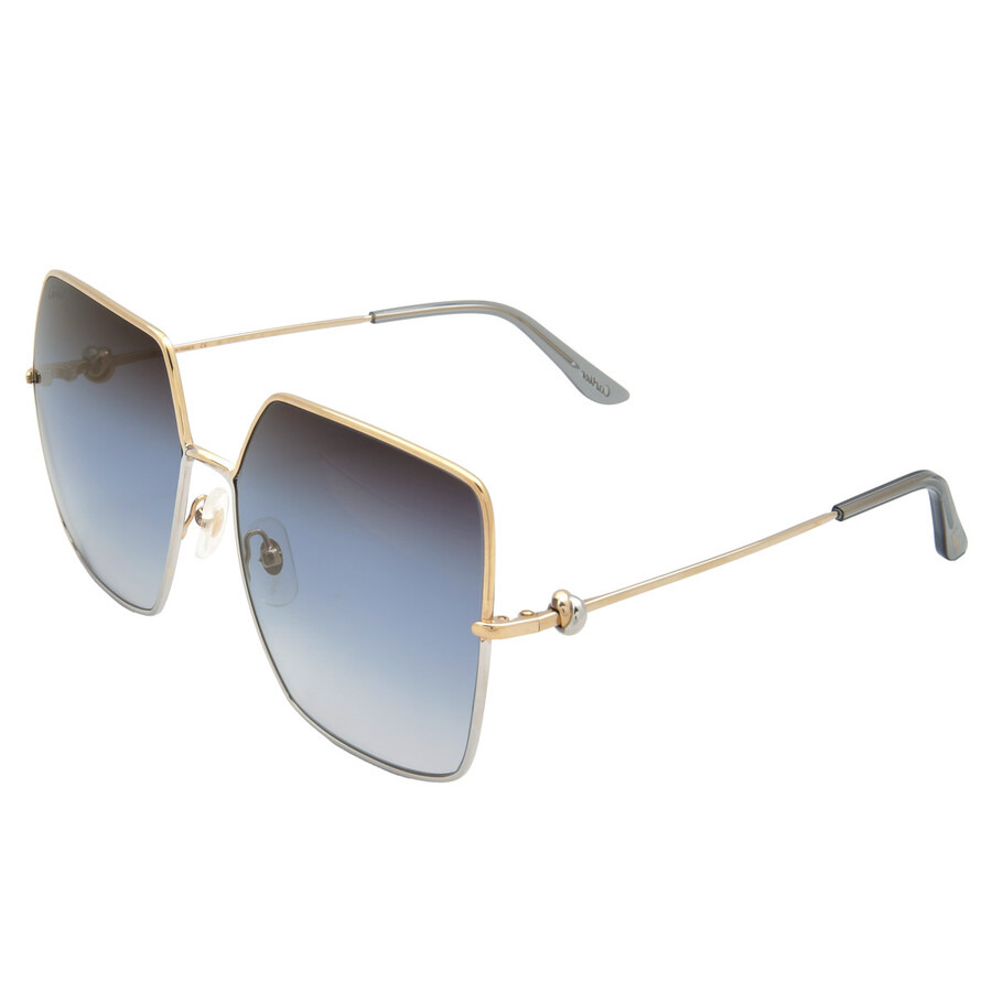 Cartier Trinity de Cartier Grey Gradient Multi Treatment Square Ladies Sunglasses CT0361S 001 61 - 4