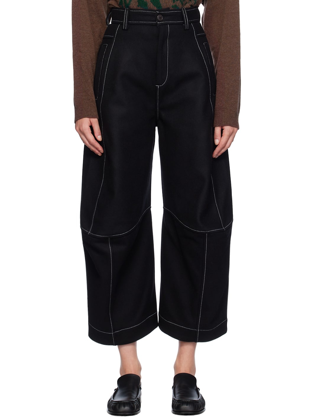 Black Dusk Trousers - 1