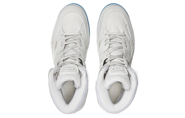 Gucci Basket Breathable Wear-Resistant Non-Slip High 'White Blue' 661301-2SHA0-9014 - 3