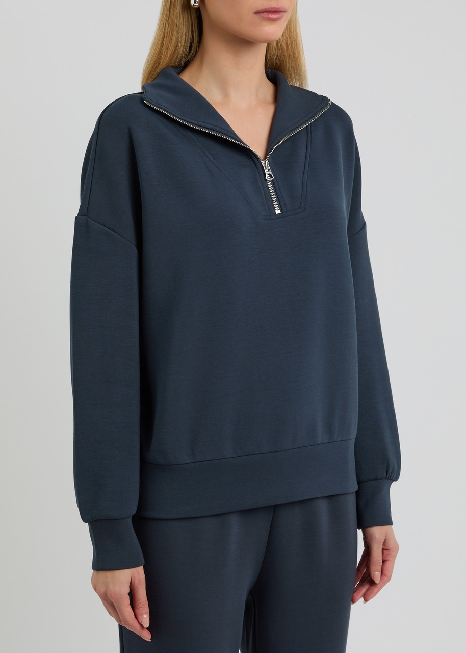 Varley Hawley Half-zip Stretch-jersey Sweatshirt - 2