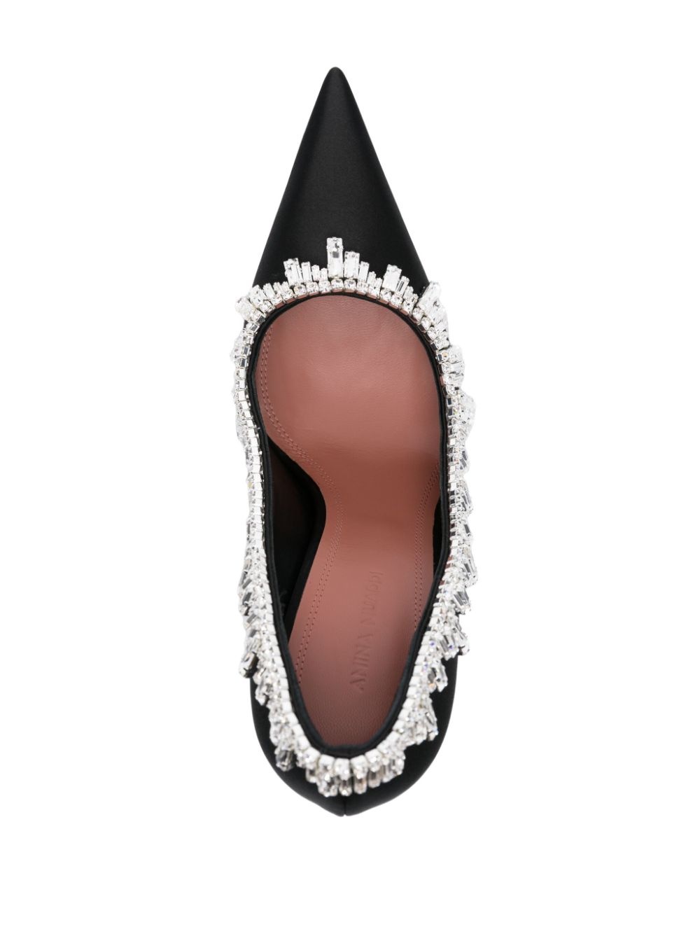 105mm crystal-embellished pumps - 4