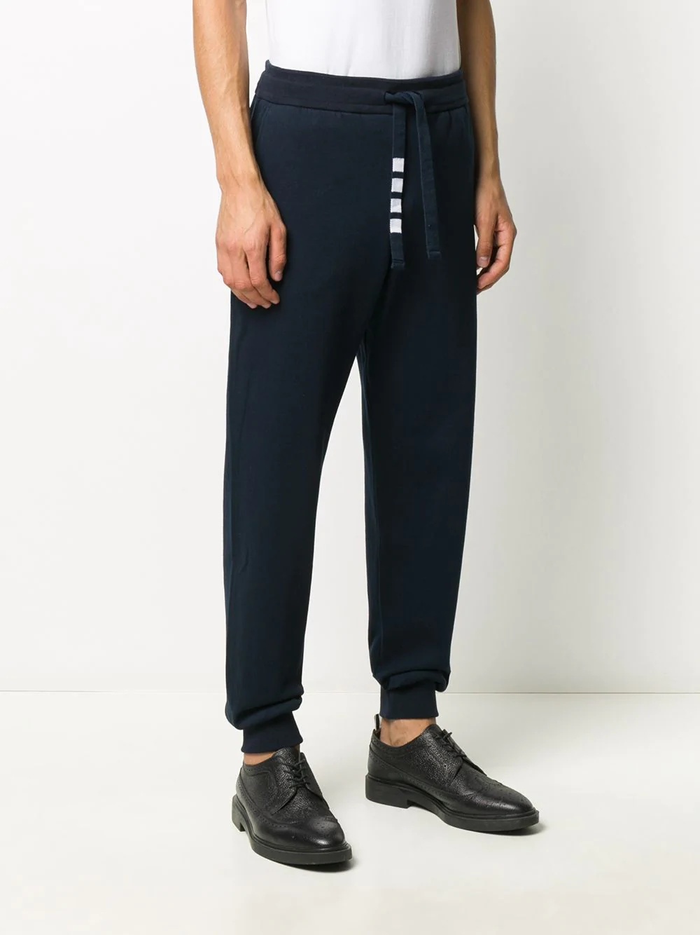 cotton track pants - 3