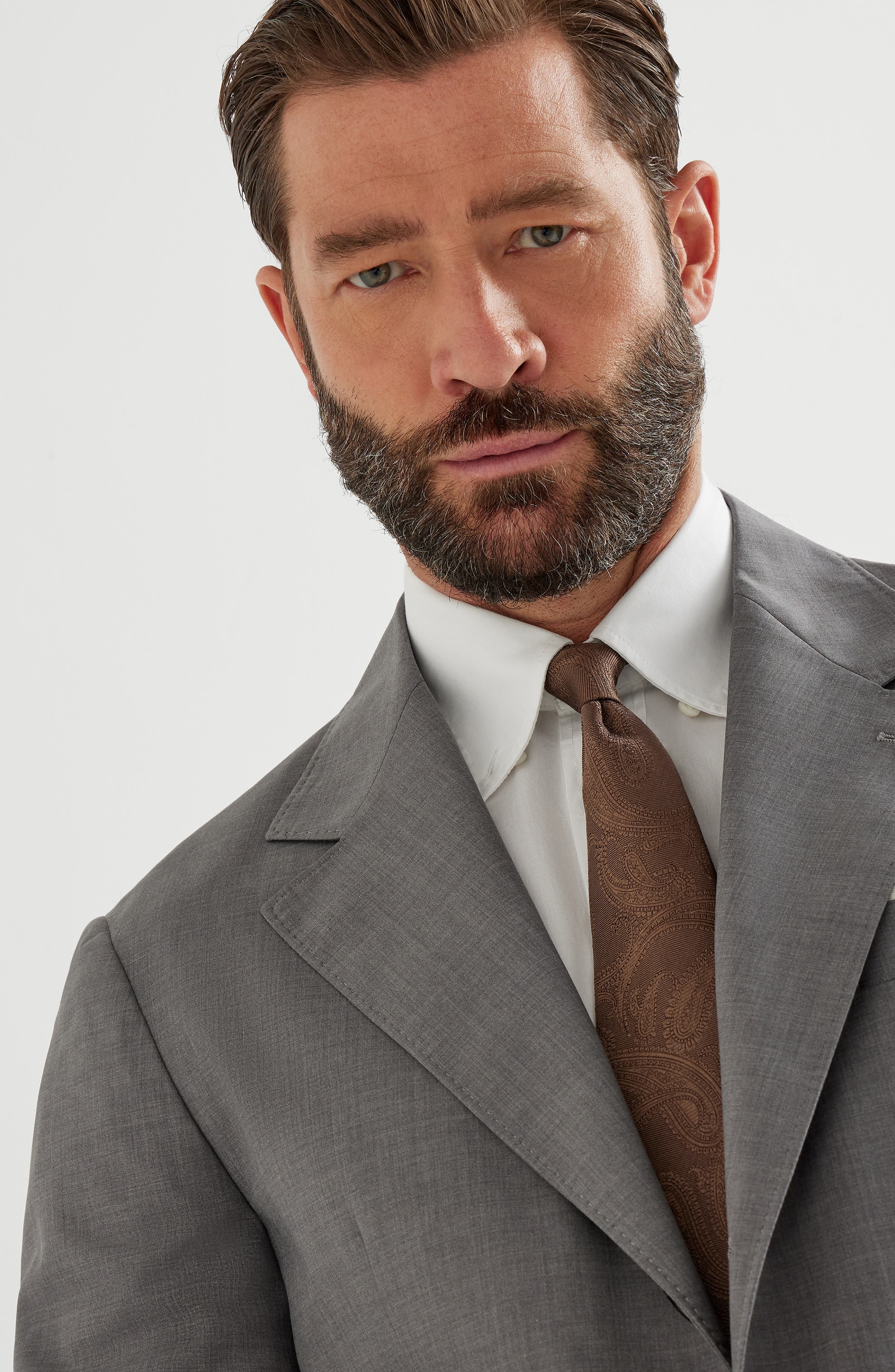 Brunello Cucinelli Deconstructed blazer in Grey at Nordstrom - 4