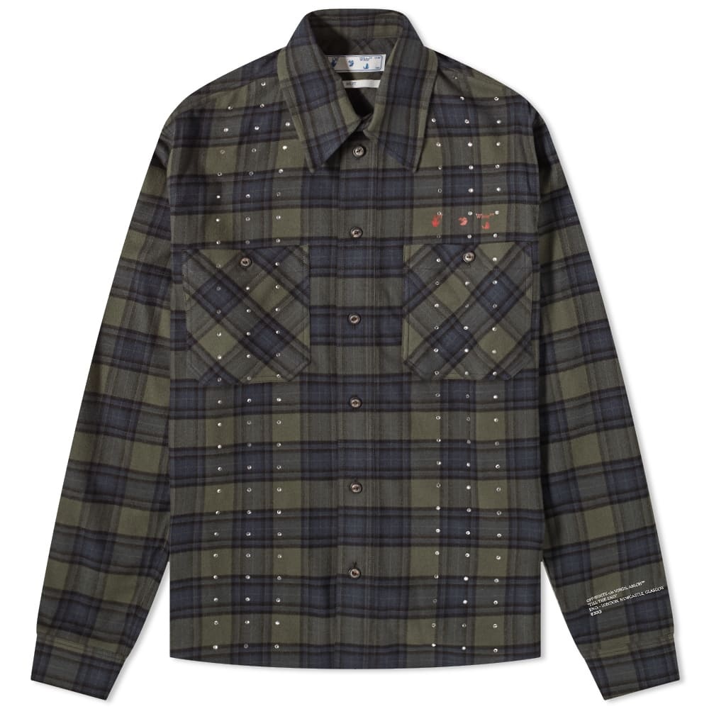 END. x Off-White Till The End Flannel Shirt - 1