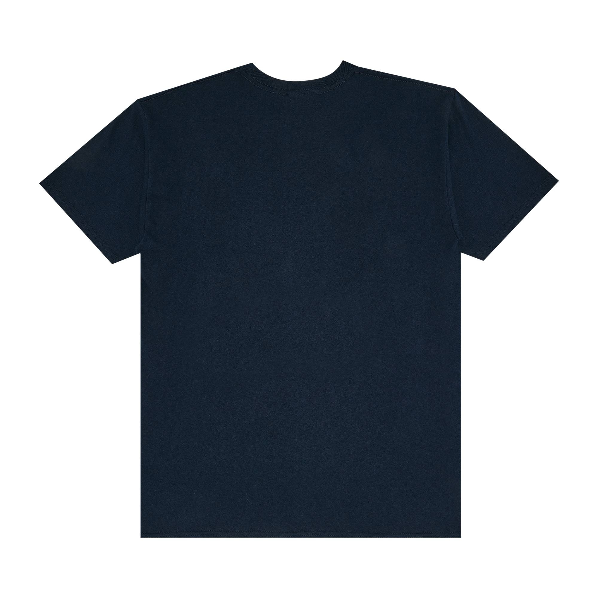 Stussy Brush Skull Tee 'Navy' - 2